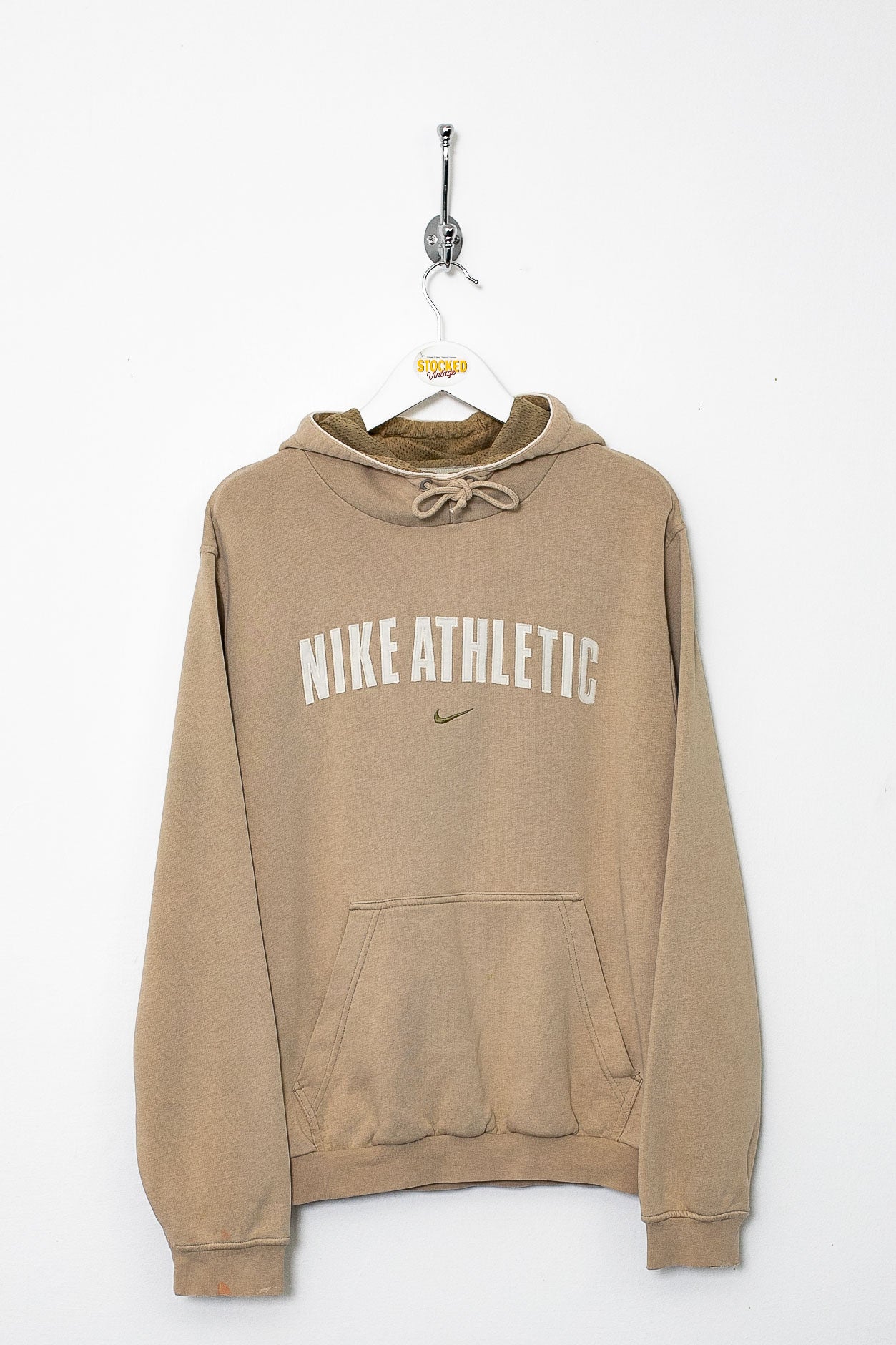beige vintage nike hoodie