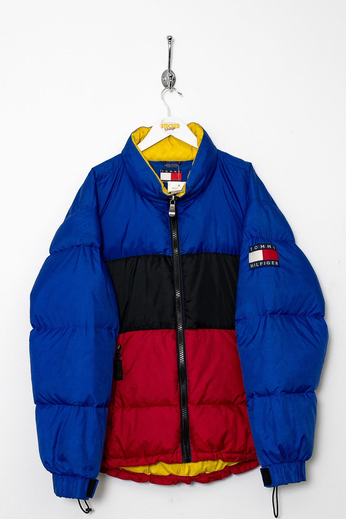 90s Tommy Hilfiger Puffer Jacket (L)