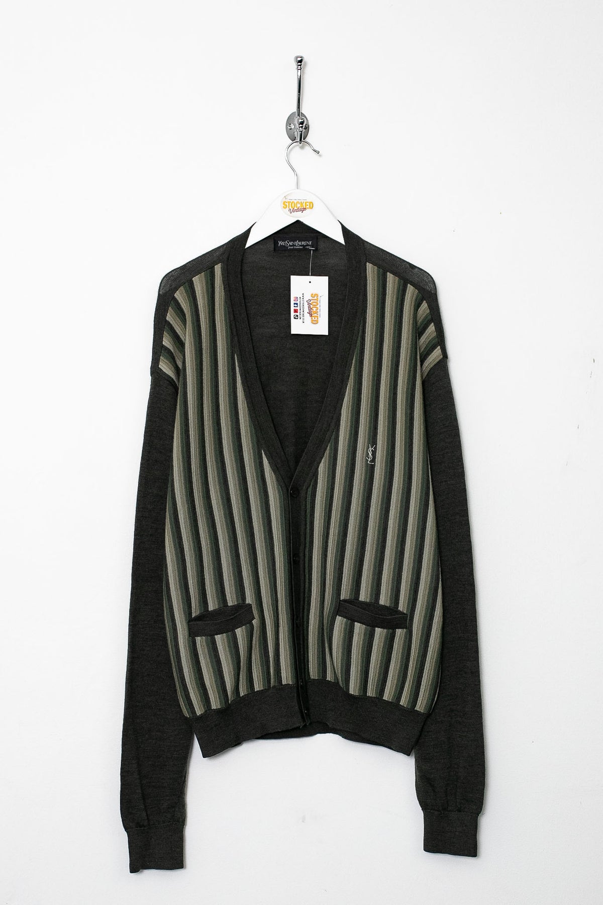 00s YSL Knit Cardigan (M)