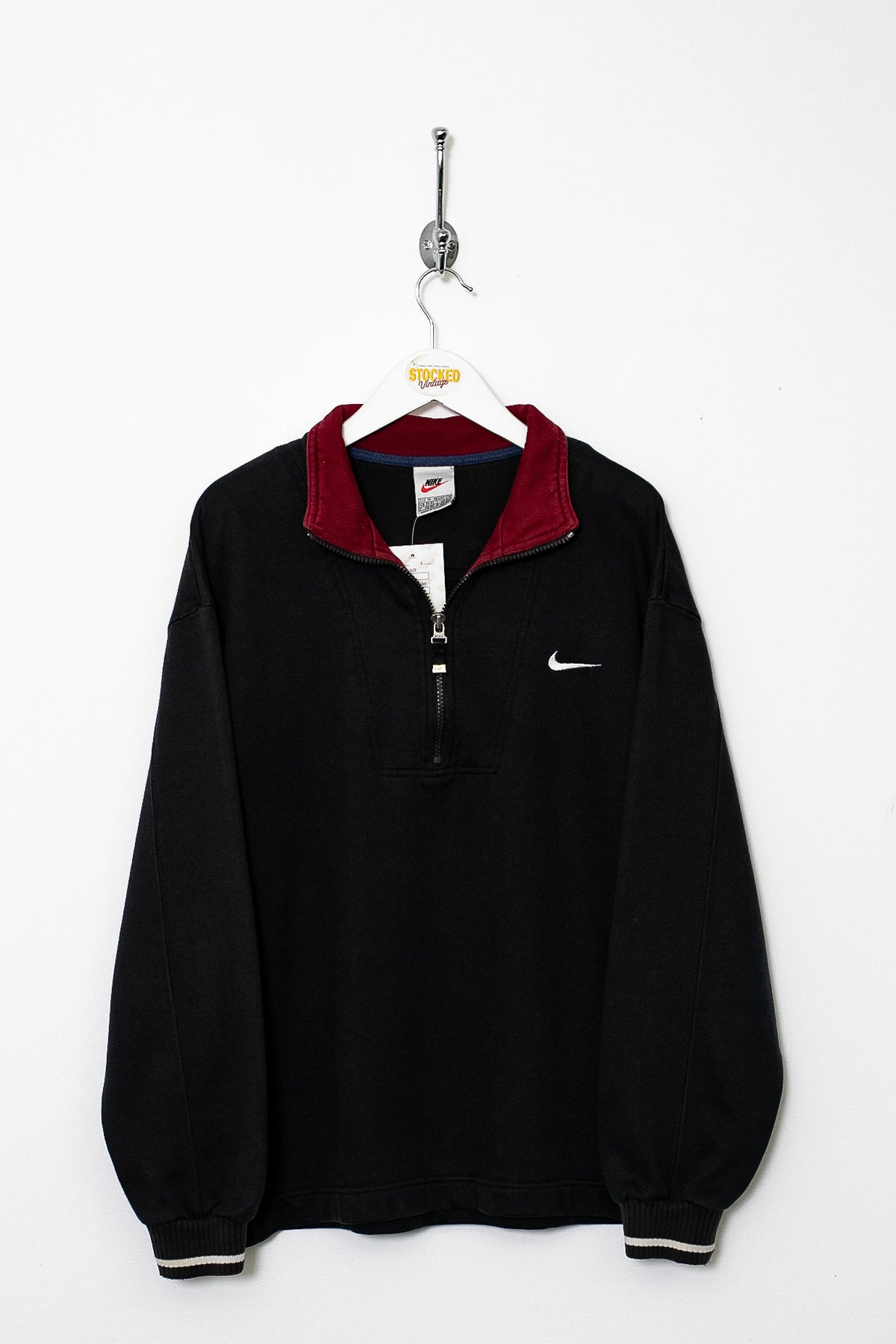90s Nike 1/4 Zip Sweatshirt (M)