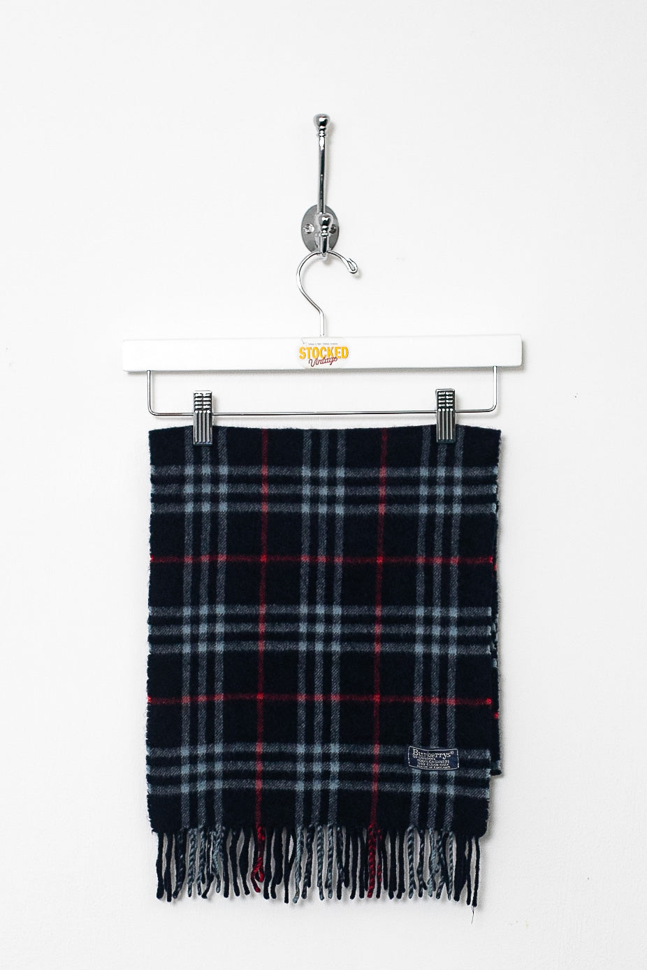 00s Burberry Nova Check Cashmere Scarf