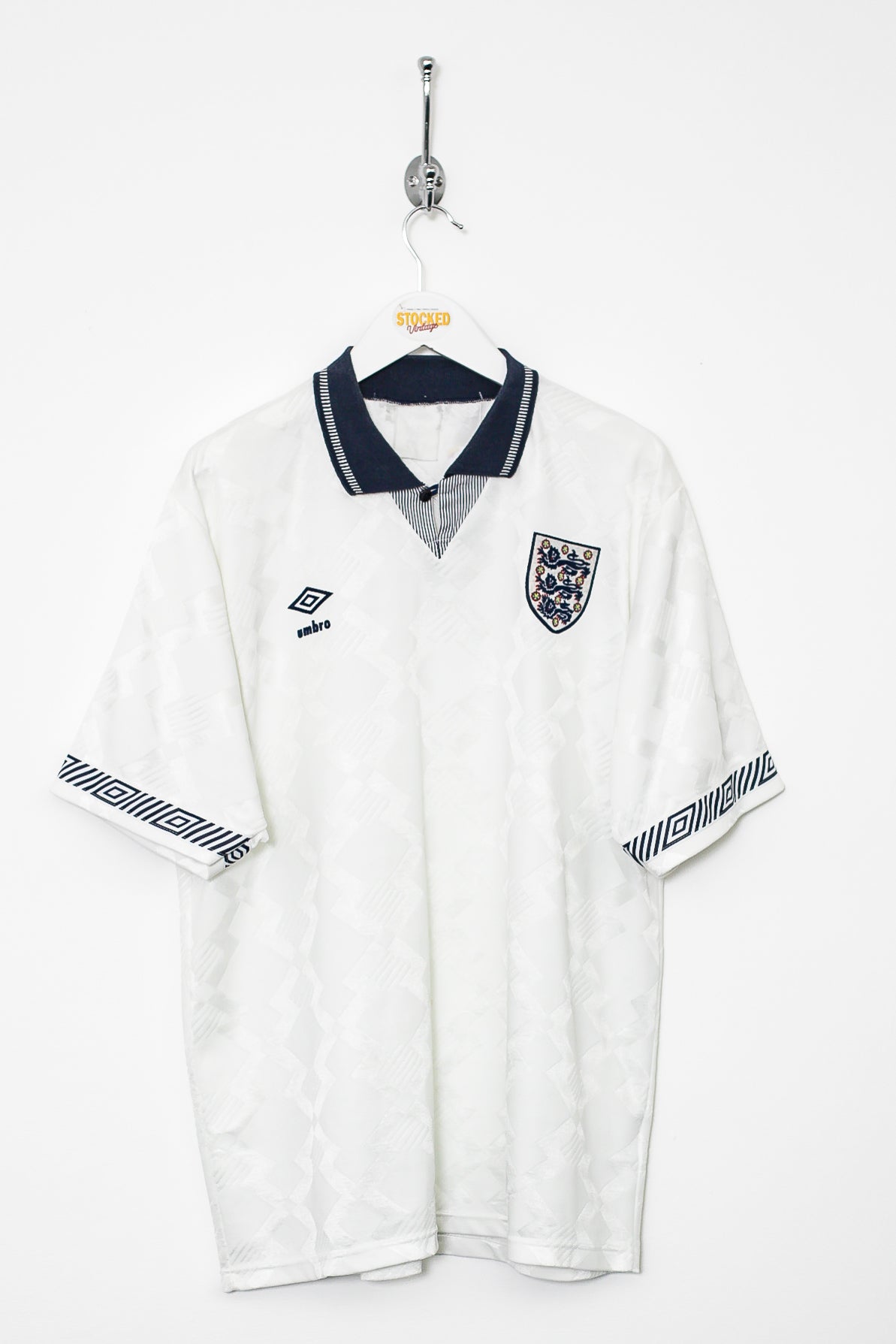 Italia 90 1990 England Home Shirt 90 England Shirt 1990-92 England