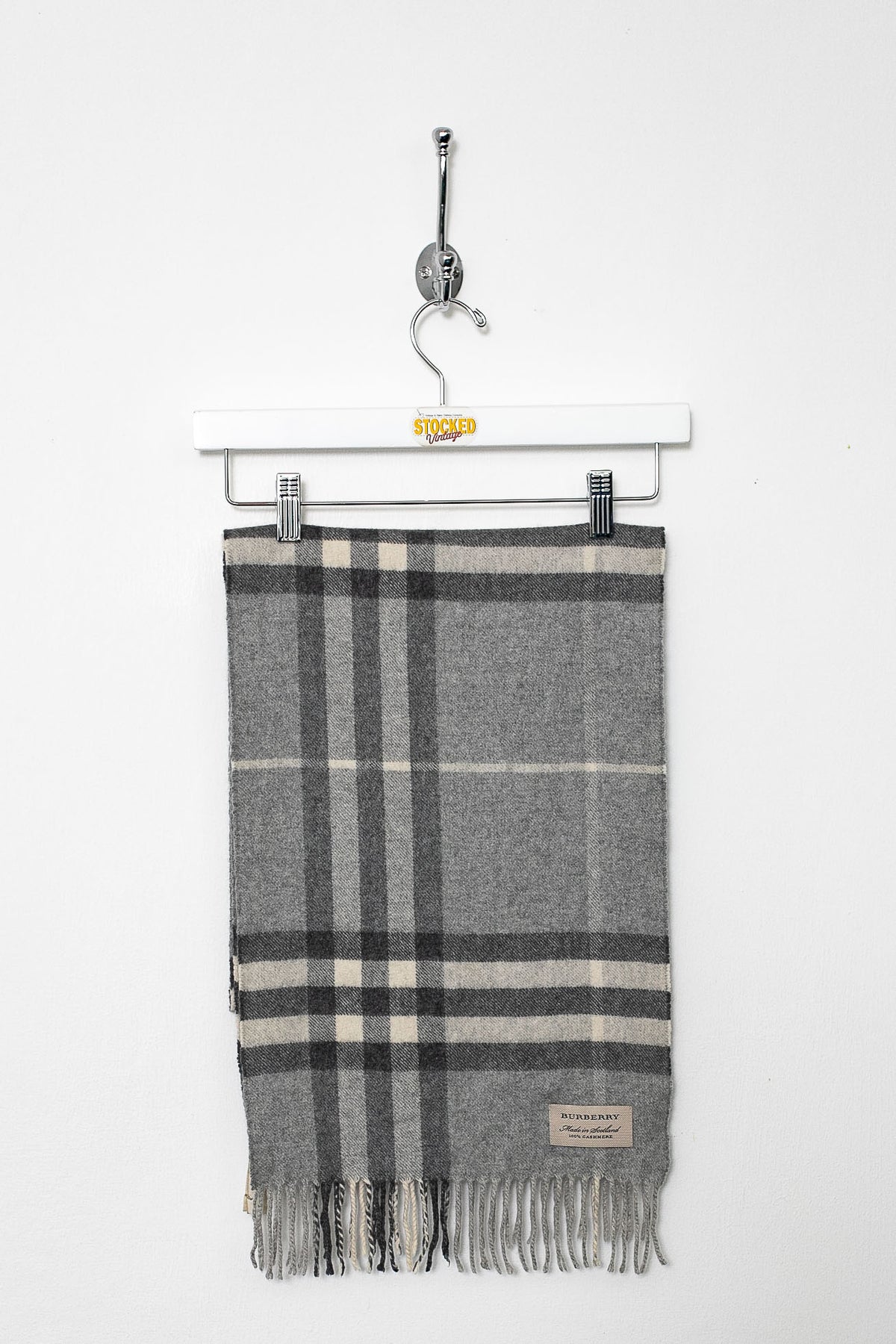 Burberry Nova Check Cashmere Scarf