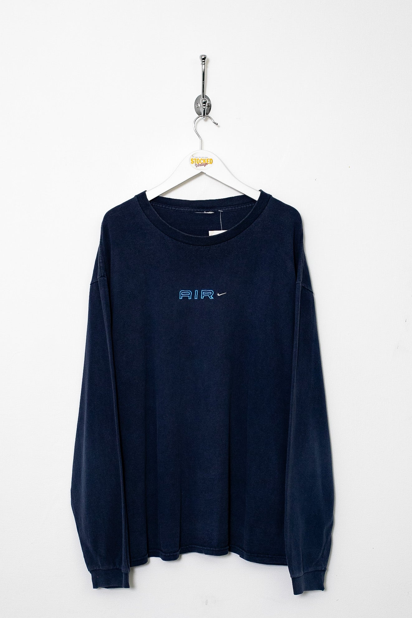 トップス 00s NIKE raglan sleeve long sleeve tee 00s Nike Long Sleeve Tee (L) – Stocked Vintage