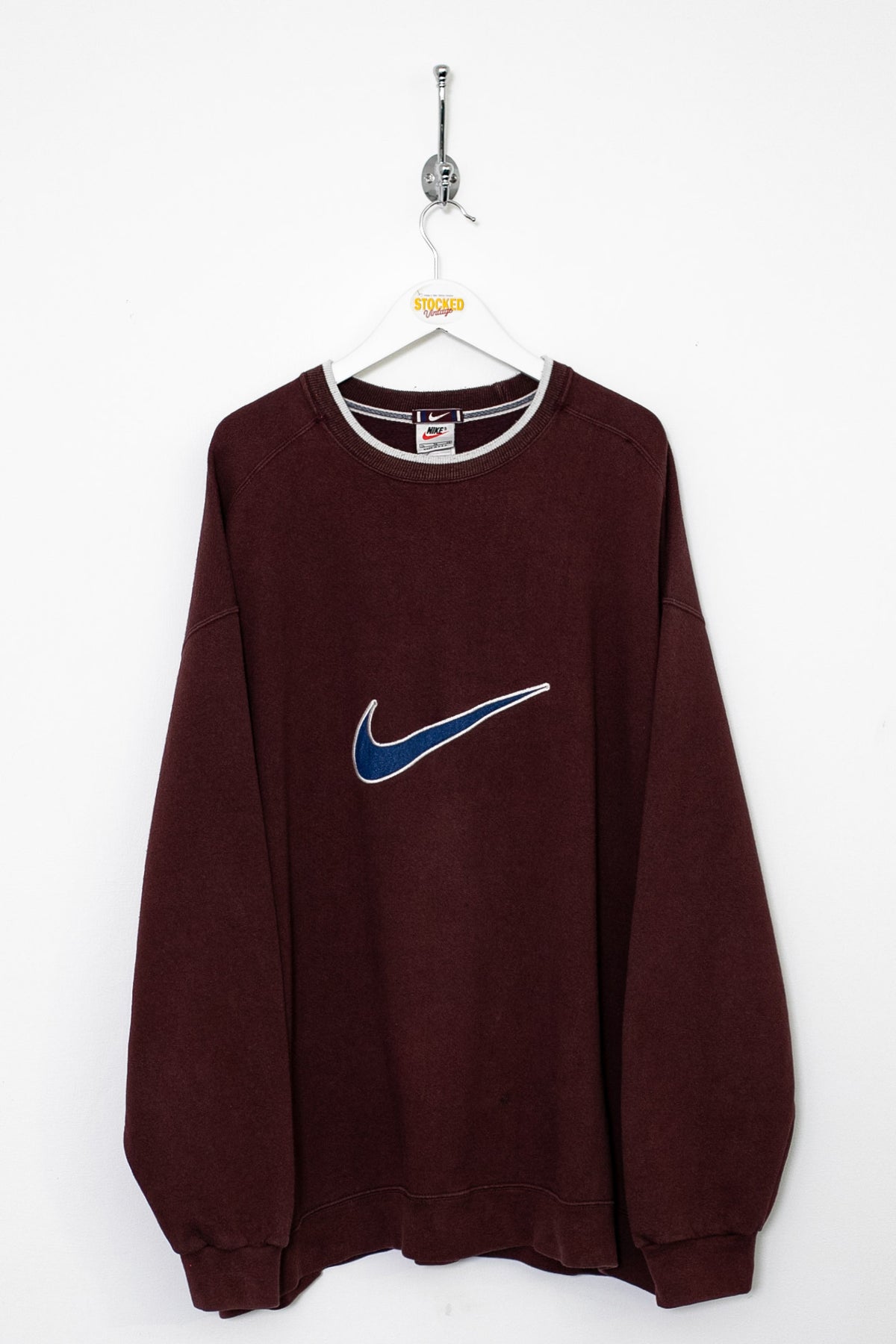 Rare 90s Brown Nike Sweatshirt (XL)