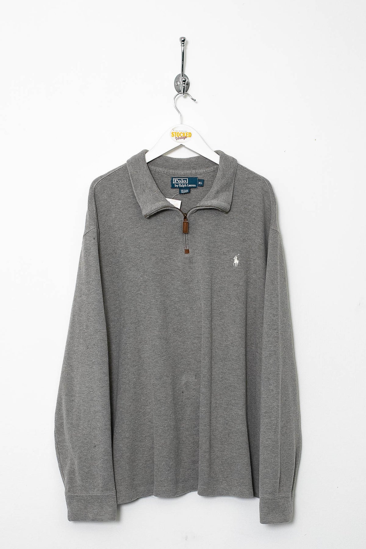 00s Ralph Lauren 1/4 Zip Sweatshirt (XL)