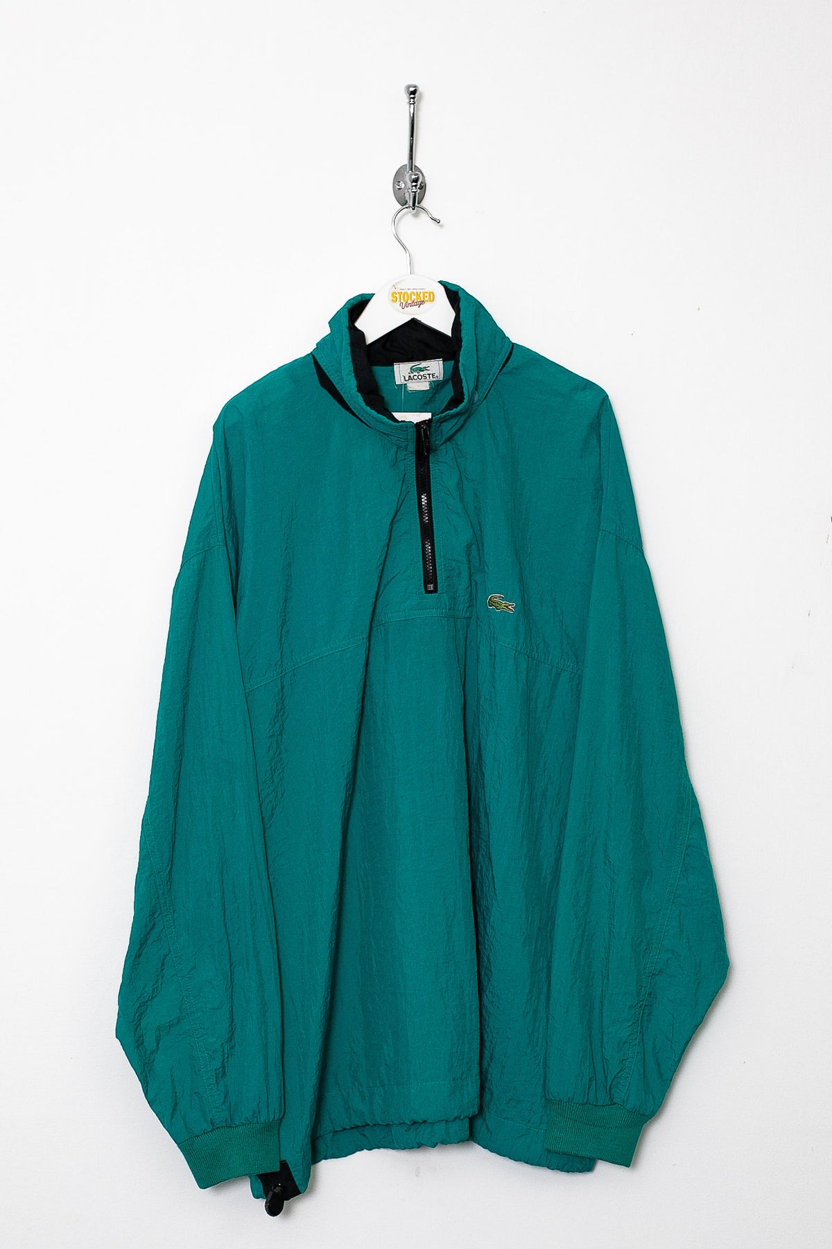 90s Lacoste 1/4 Zip Jacket (XXL)