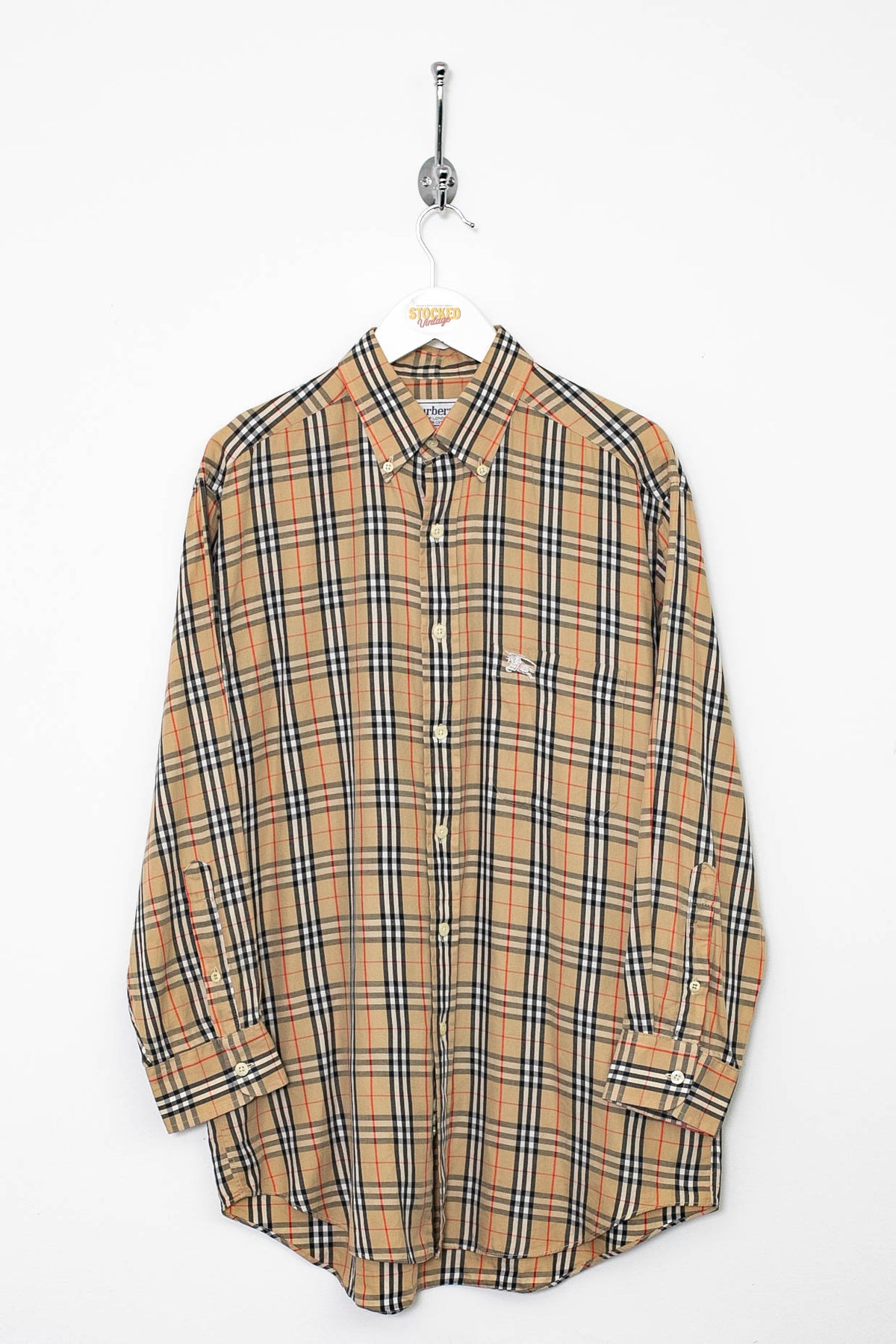 90s Burberry Nova Check Shirt (S)