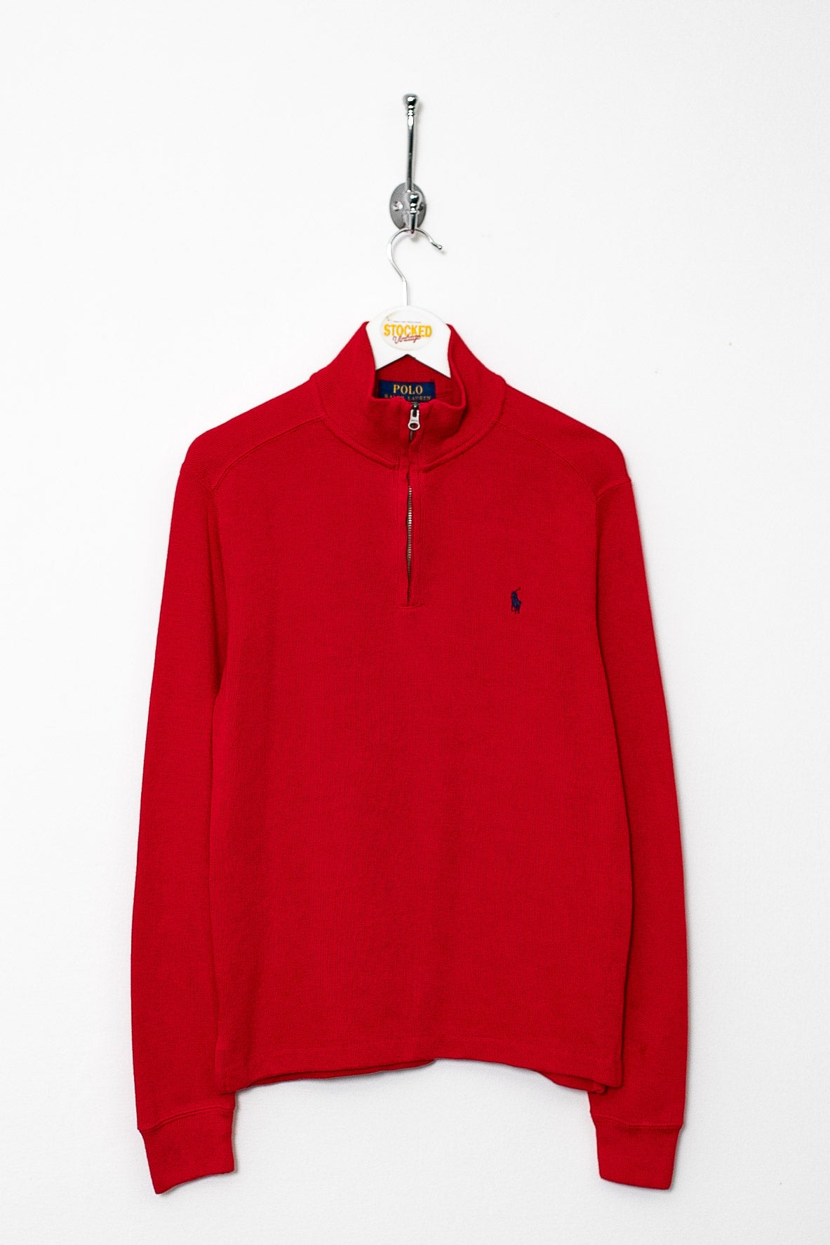 Womens Ralph Lauren 1/4 Zip Sweatshirt (M)