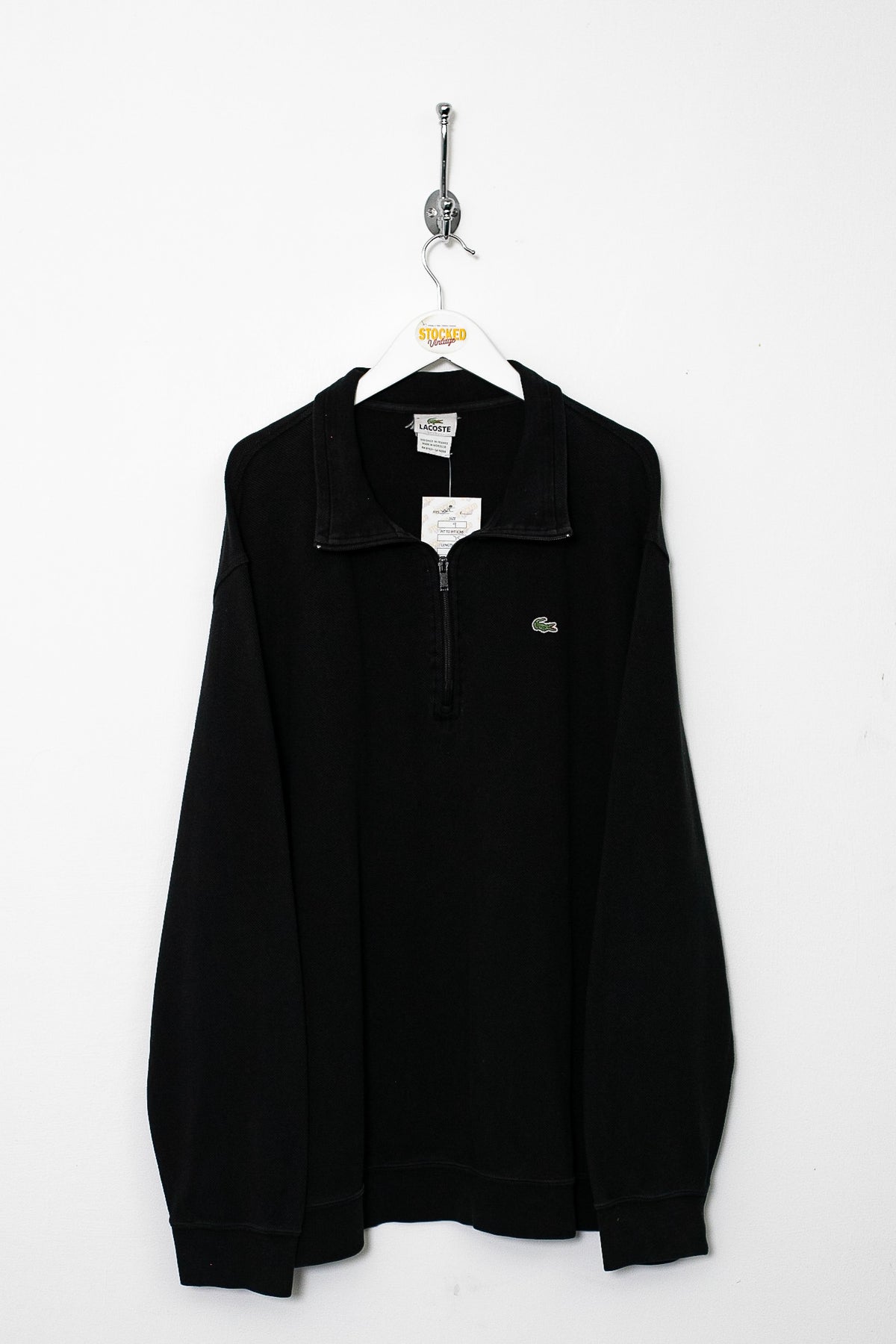 00s Lacoste 1/4 Zip Sweatshirt (XXL)