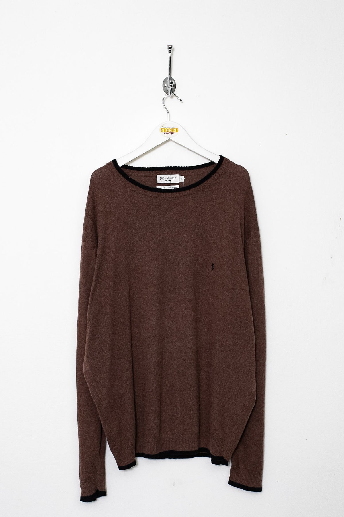 90s YSL Knit Cashmere Jumper (XL)