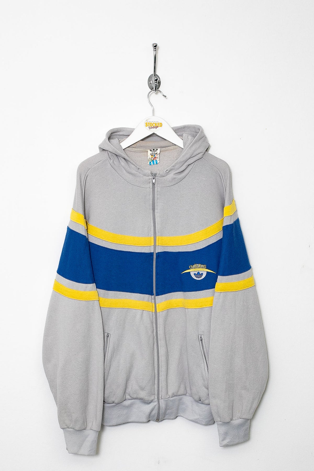 90s Adidas Zipped Hoodie (L)