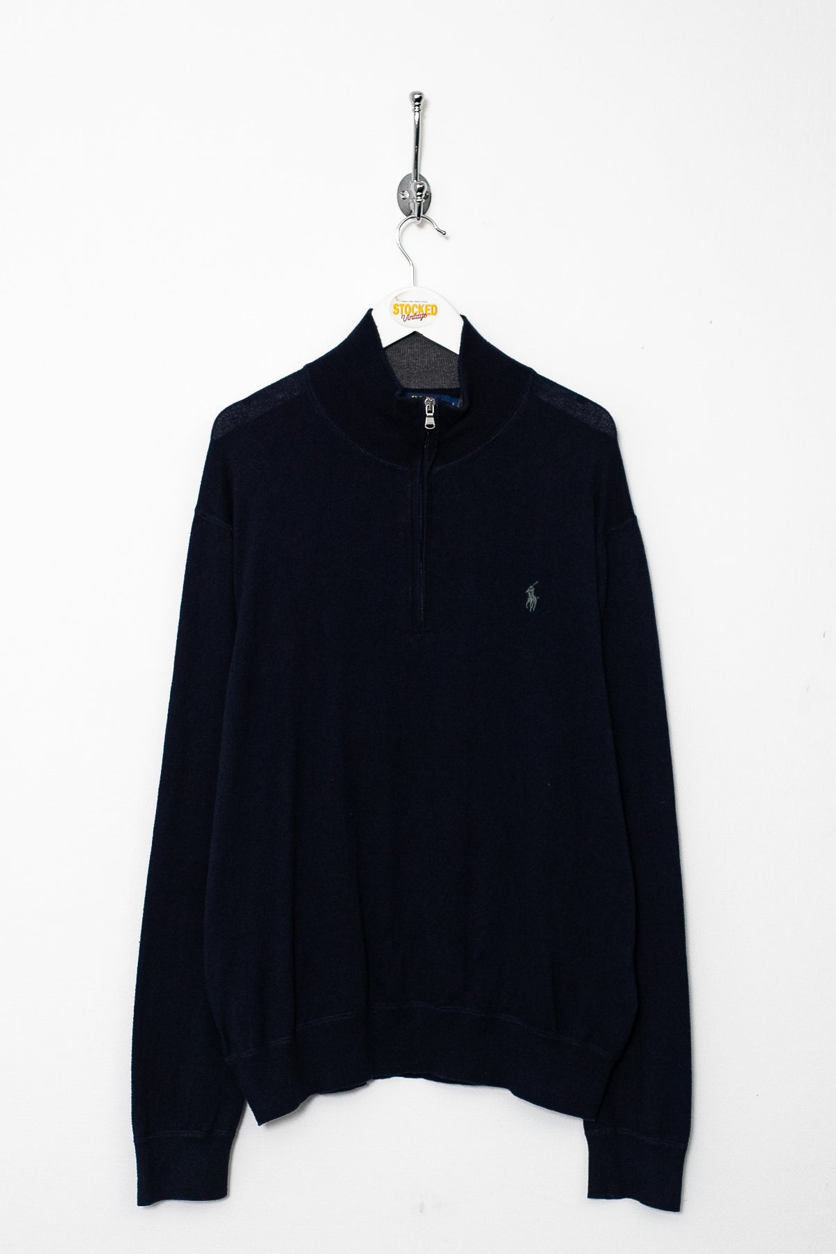 Ralph Lauren 1/4 Zip Knit Jumper (M)