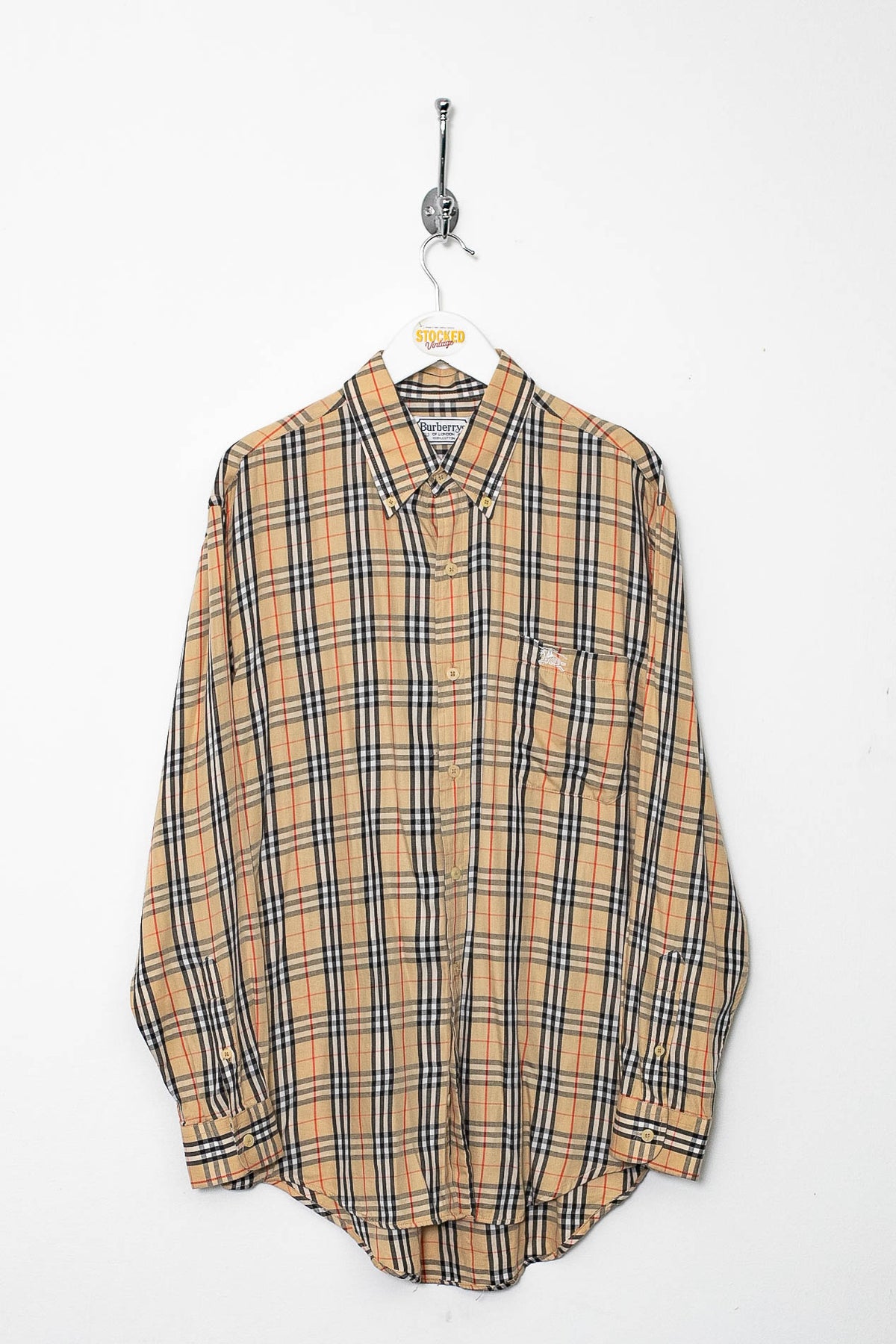 90s Burberry Nova Check Shirt (L)