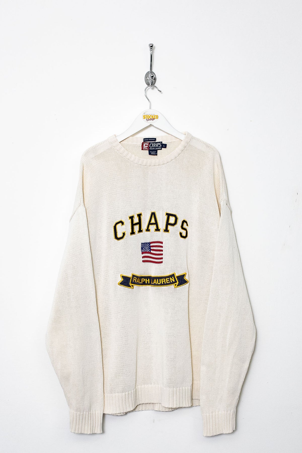 00s Ralph Lauren Chaps Knit Jumper (L)