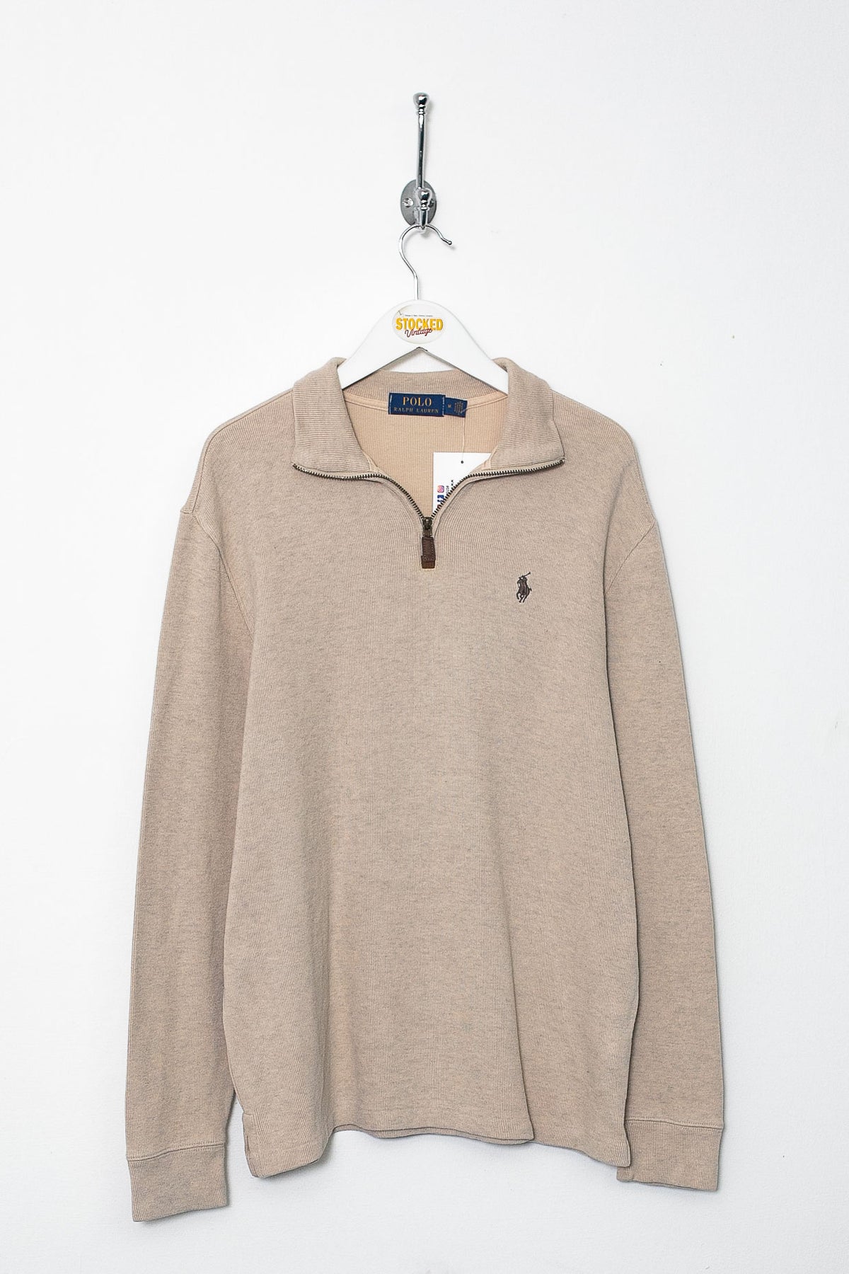 Ralph Lauren 1/4 Zip Sweatshirt (M)