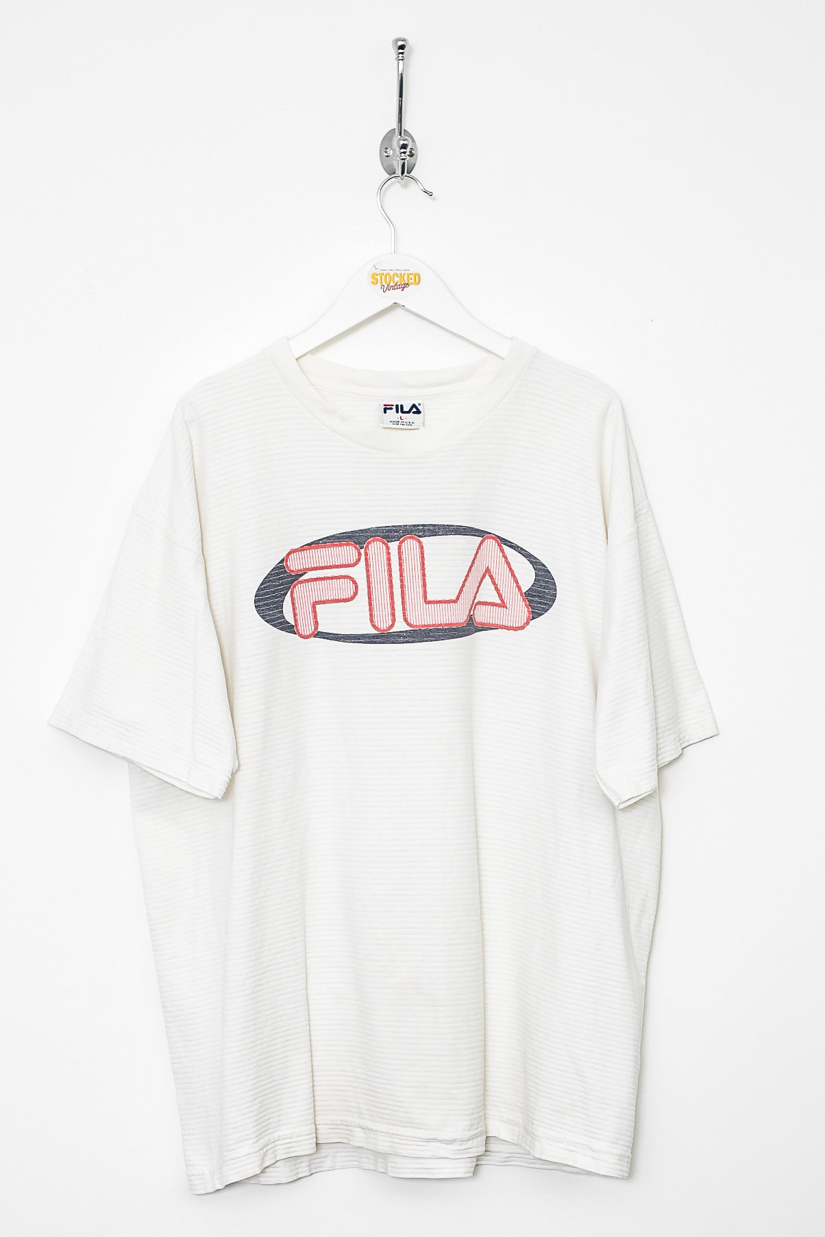 Fila big logo outlet t shirt