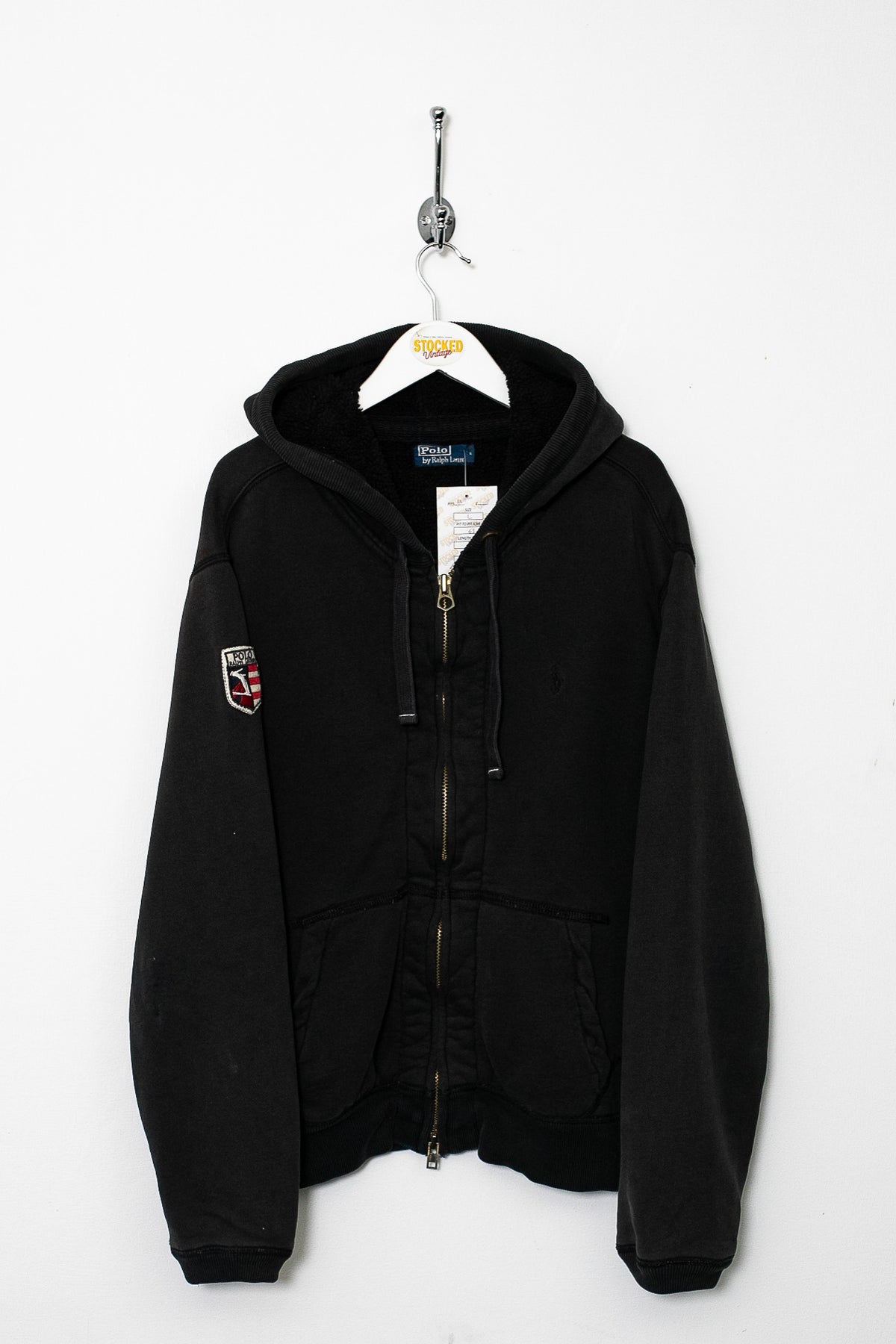 00s Ralph Lauren Zipped Hoodie (M)