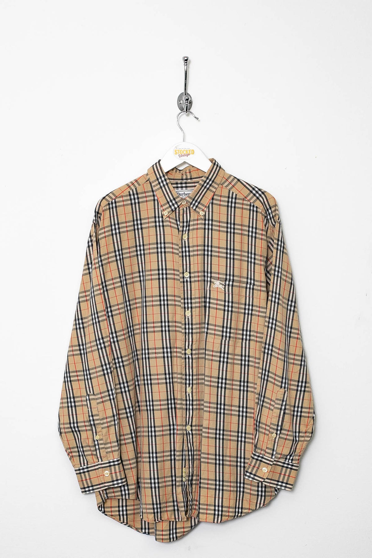 90s Burberry Nova Check Shirt (L)
