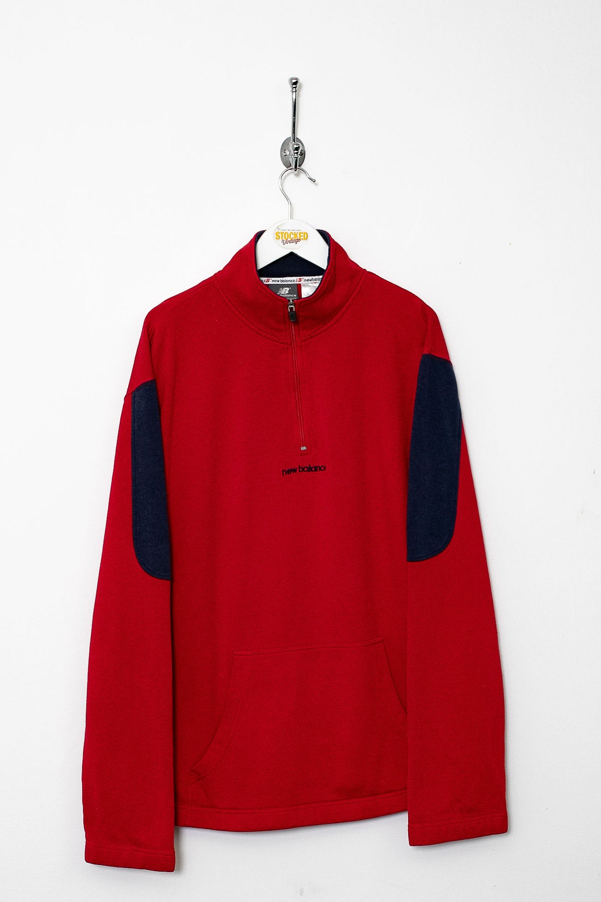 00s New Balance 1/4 Zip Sweatshirt (L)