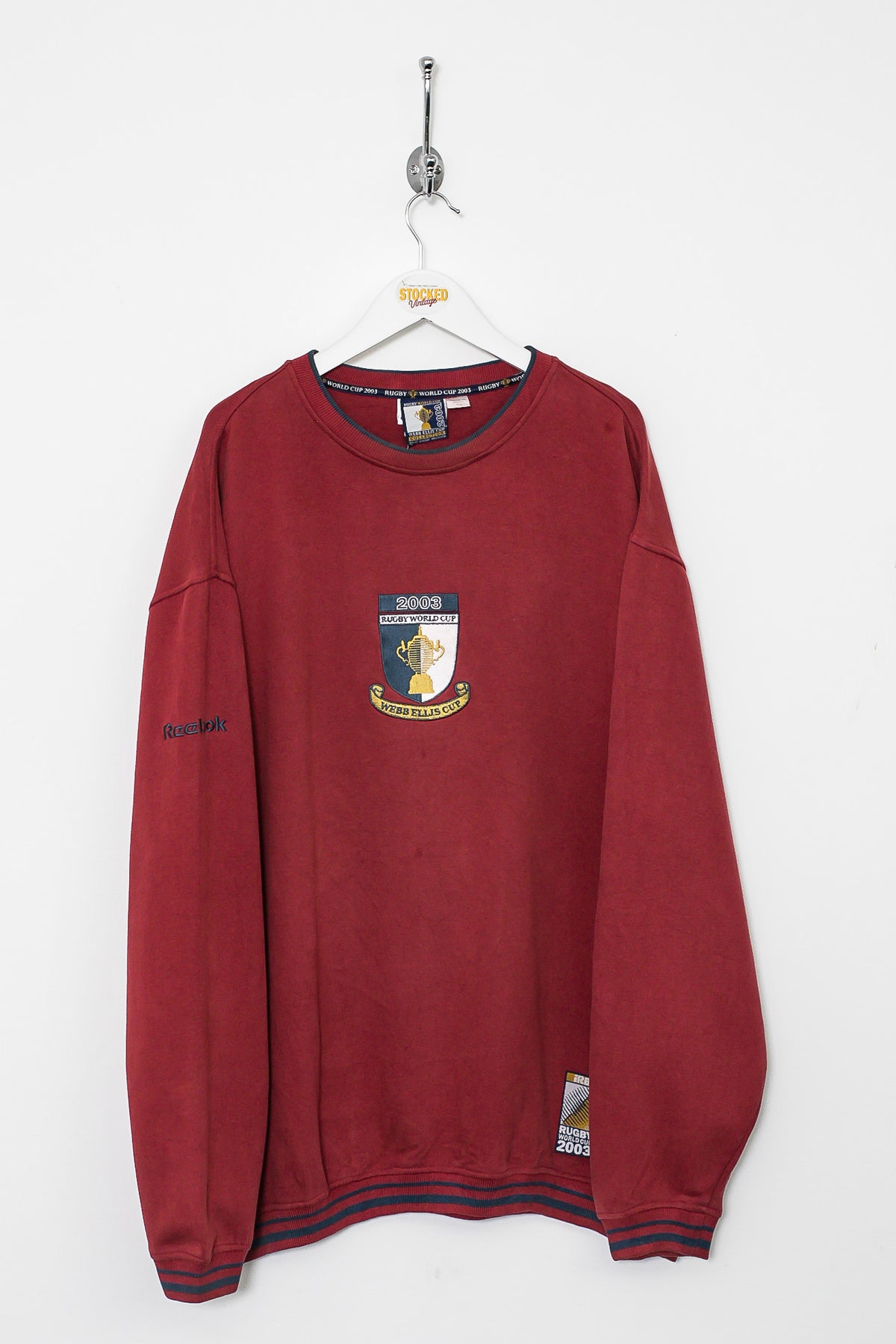 2003 Reebok Rugby World Cup Sweatshirt (XL)