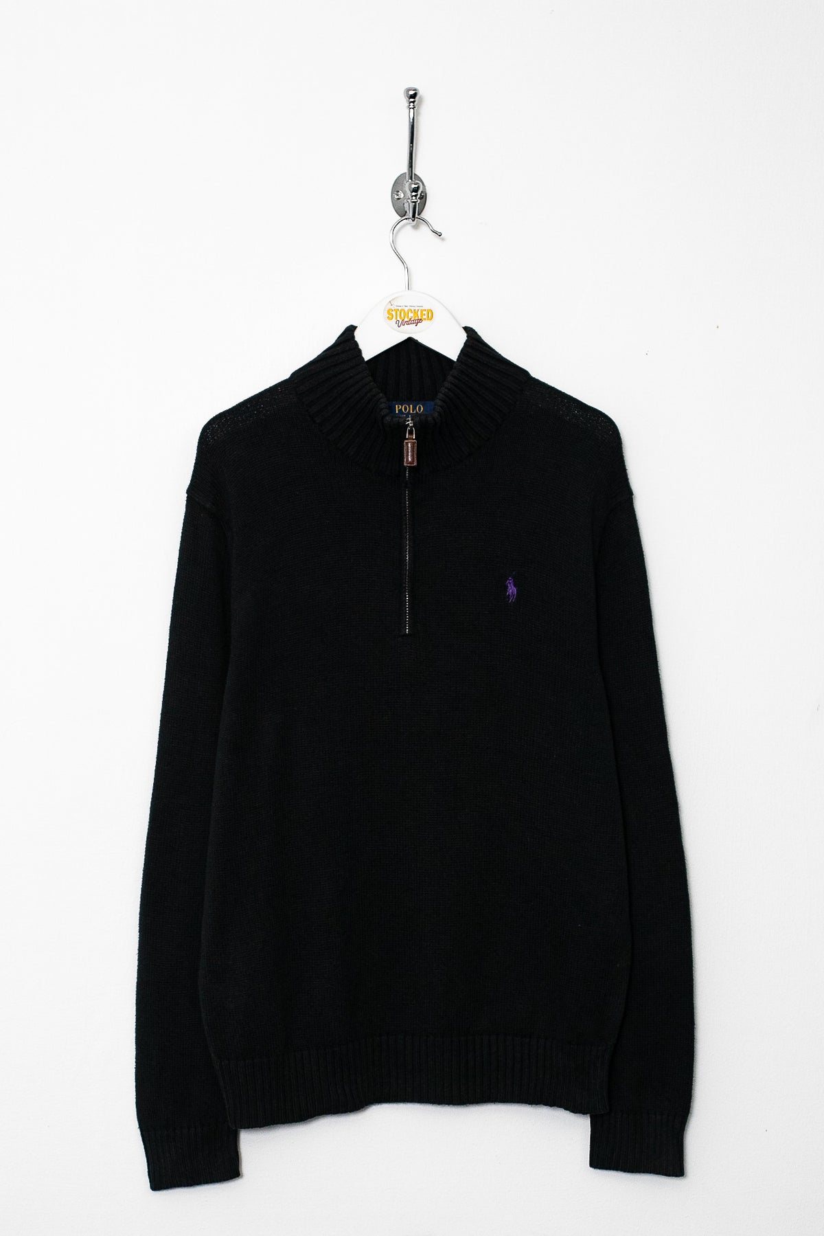 Ralph Lauren 1/4 Zip Knit Jumper (M)