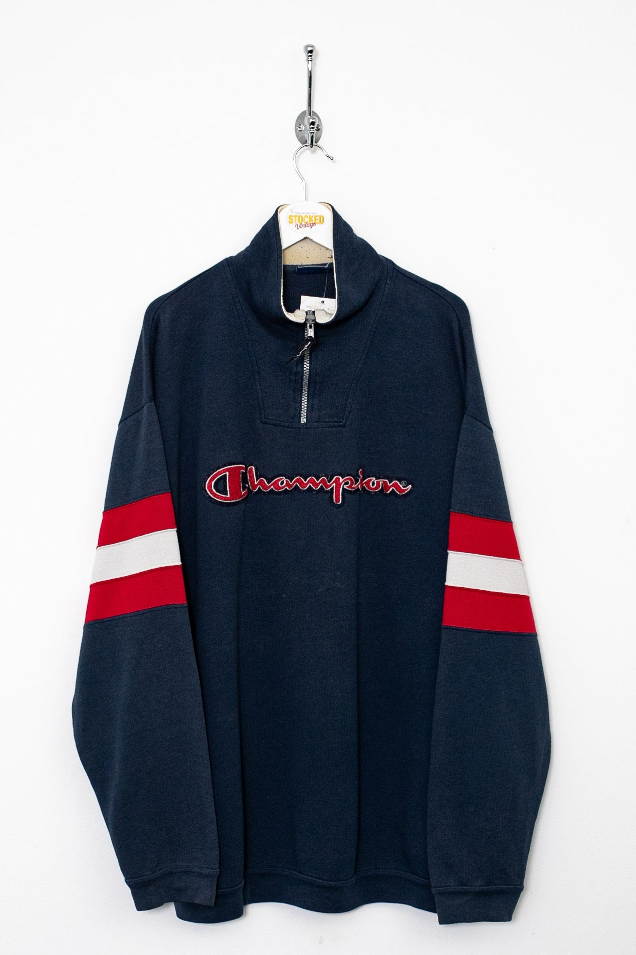 Champion sweater vintage on sale zip