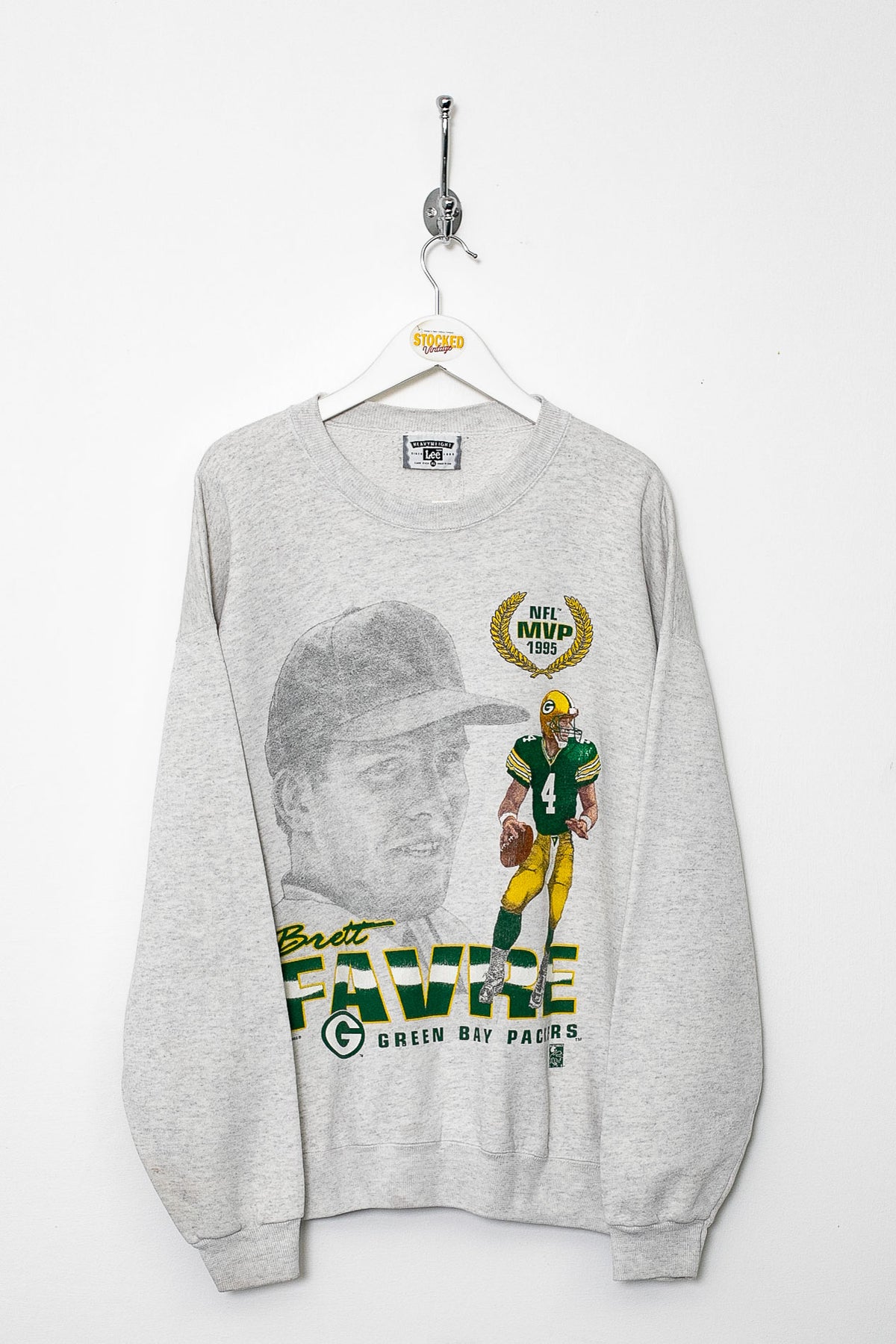 1995 NFL Green Bay Packers "Brett Favre" Sweatshirt (M)
