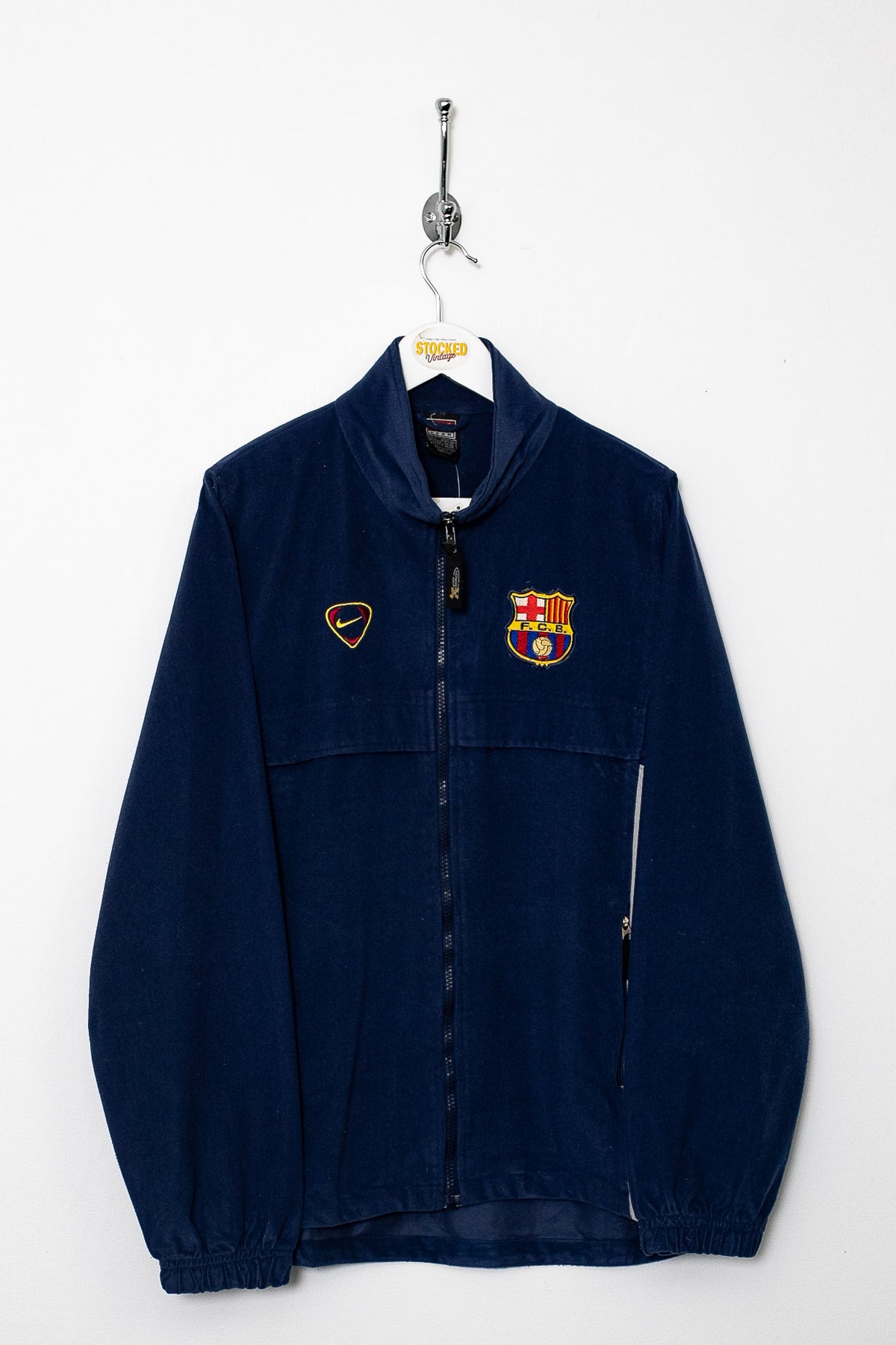 00s Nike Barcelona Velour Jacket (L)