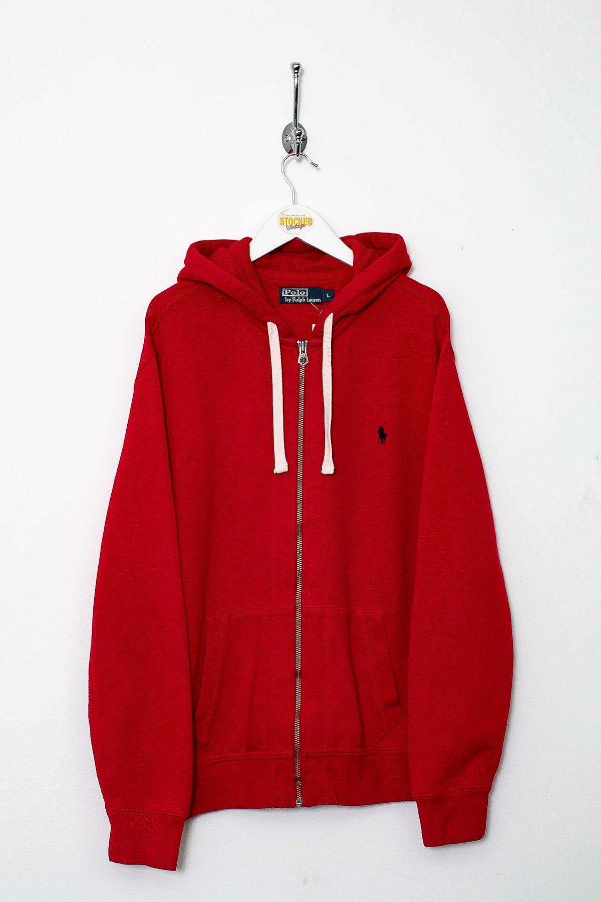 00s Ralph Lauren Zipped Hoodie (L)