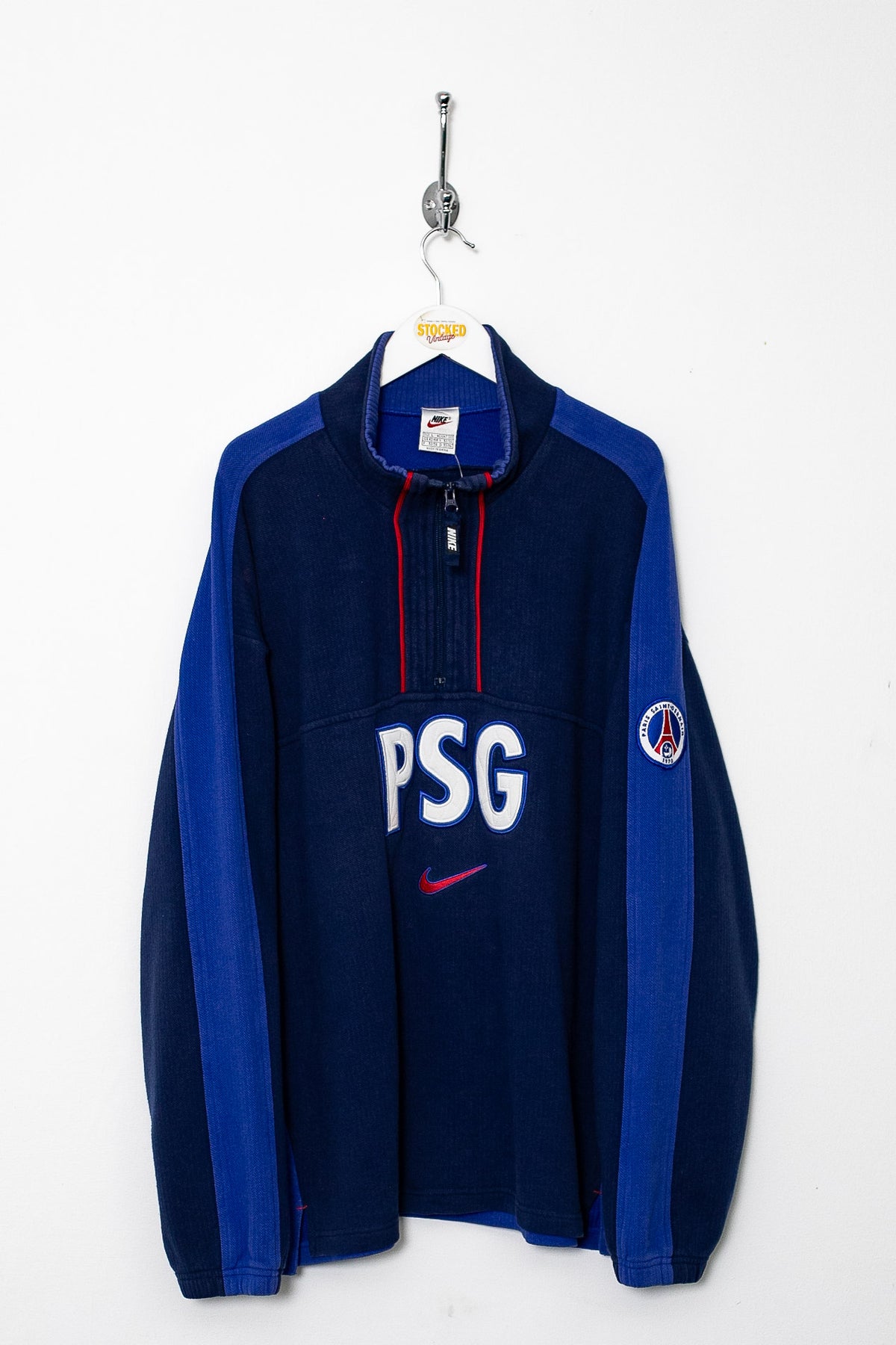 1997/98 Nike PSG 1/4 Zip Sweatshirt (L)