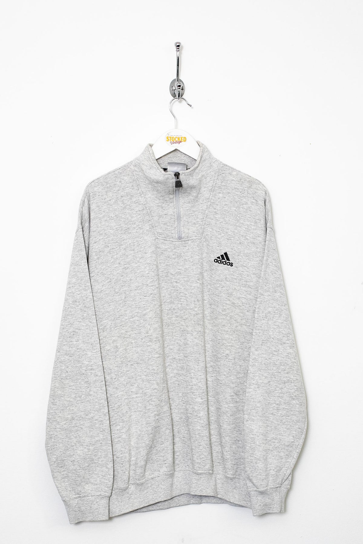 00s Adidas 1/4 Zip Sweatshirt (M)