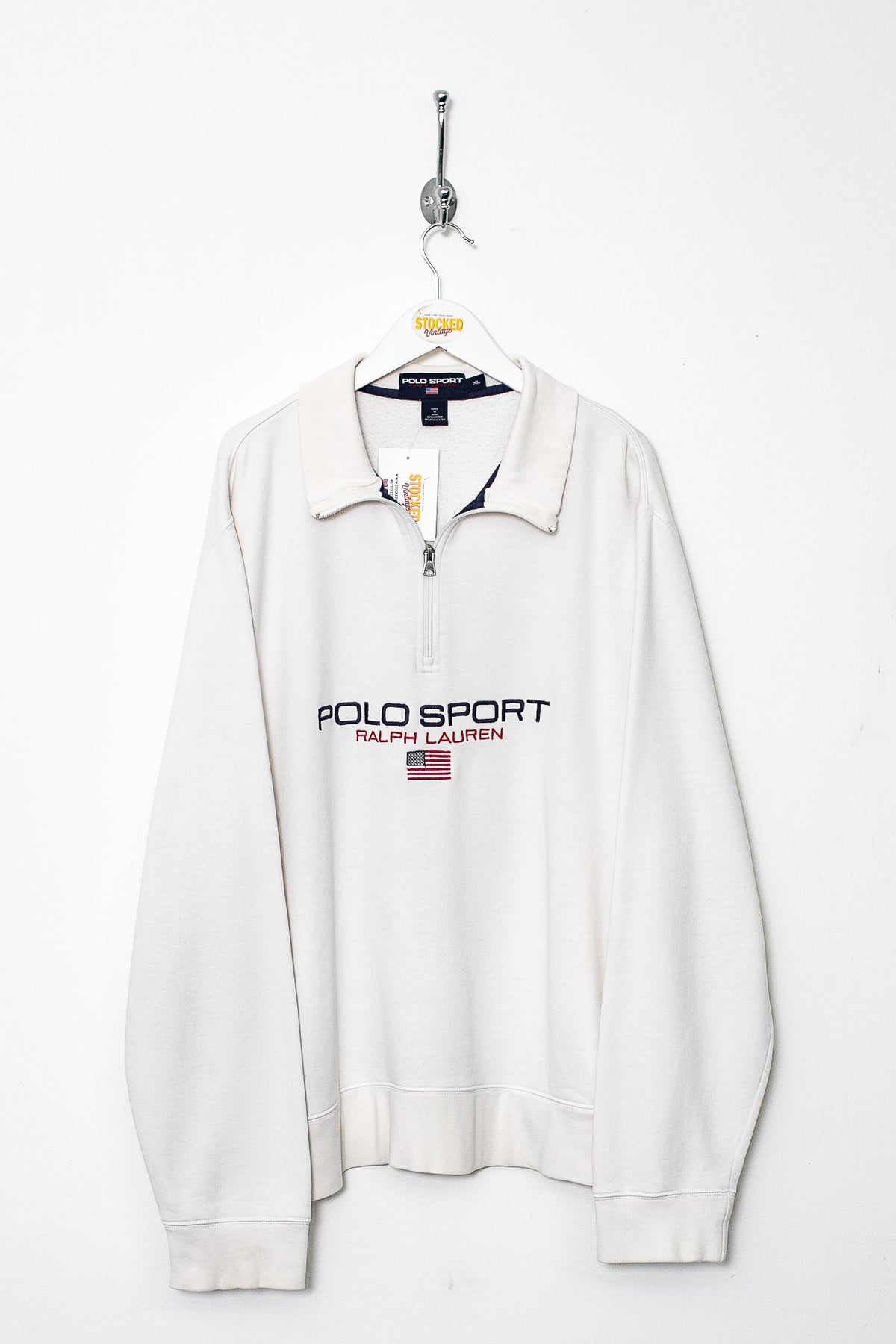 00s Ralph Lauren Polo Sport 1/4 Zip Sweatshirt (XL)