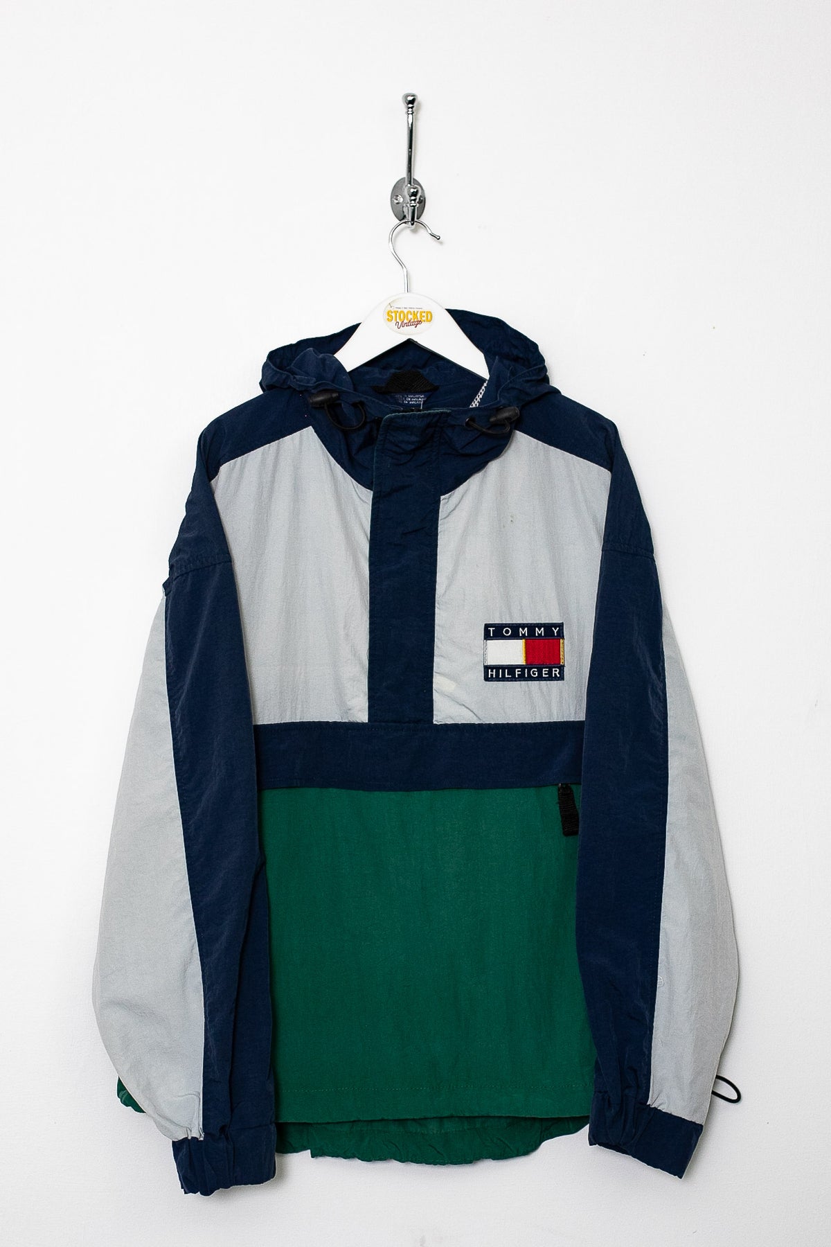 90s Tommy Hilfiger 1/4 Zip Jacket (M)