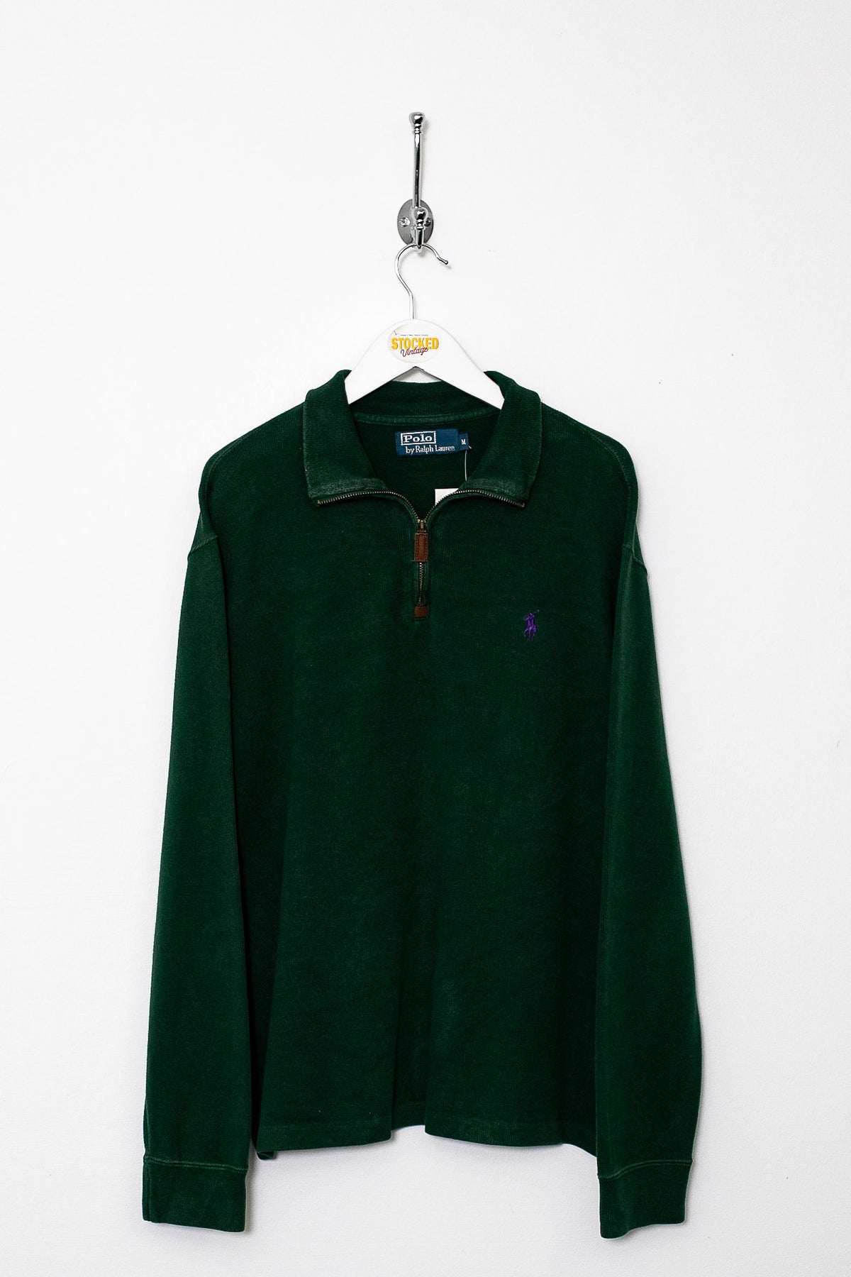 00s Ralph Lauren 1/4 Zip Sweatshirt (M)