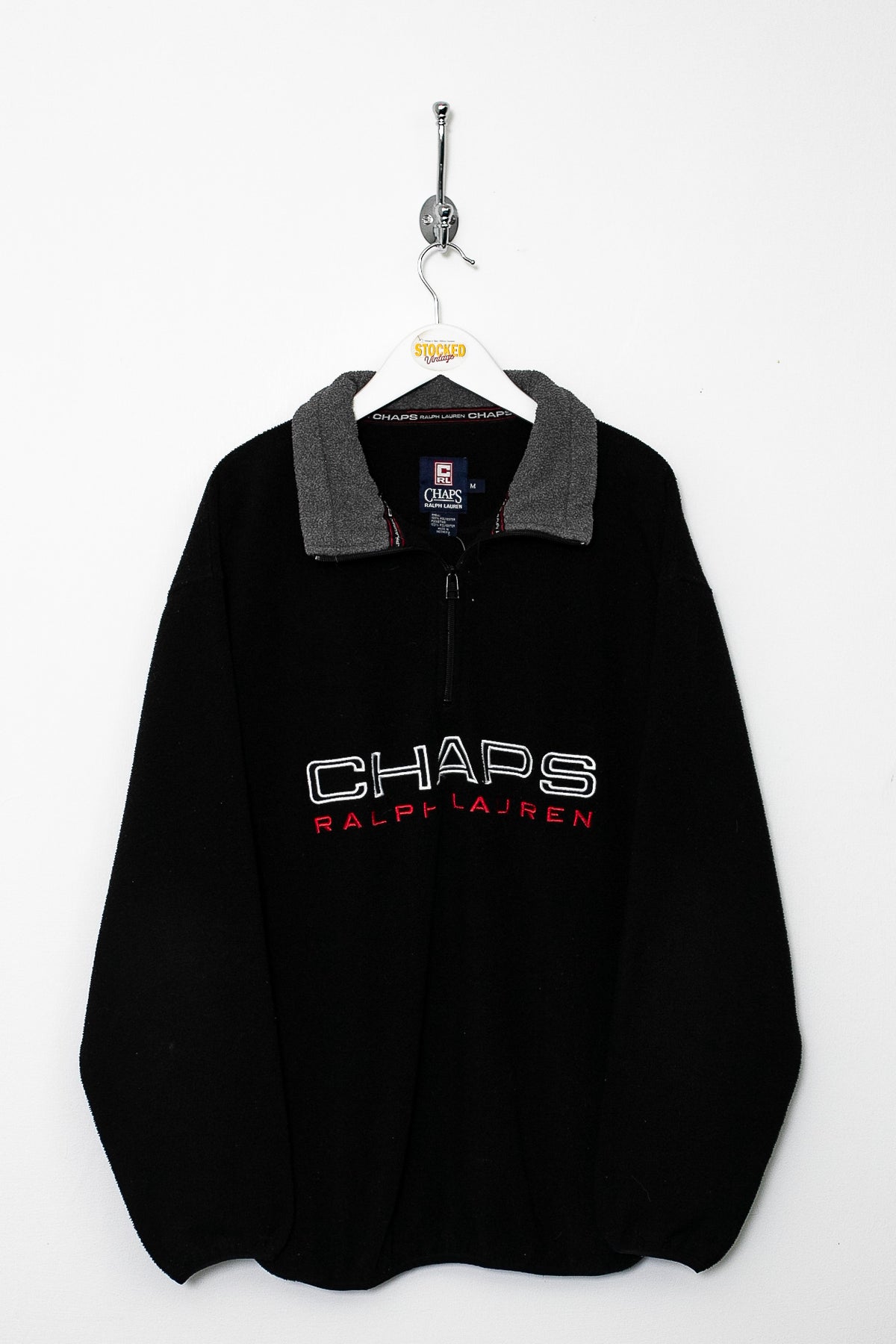 00s Ralph Lauren Chaps 1/4 Zip Fleece (M)