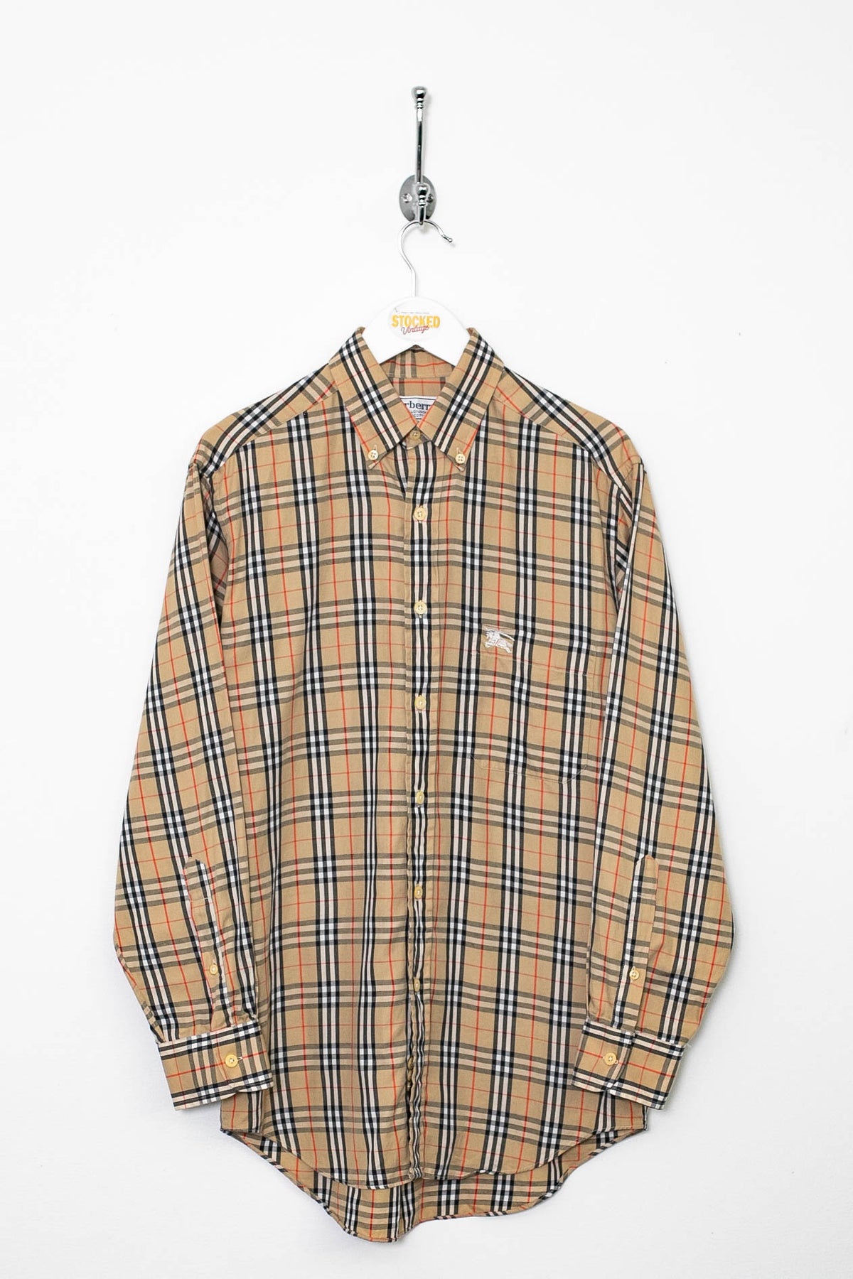 90s Burberry Nova Check Shirt (S)