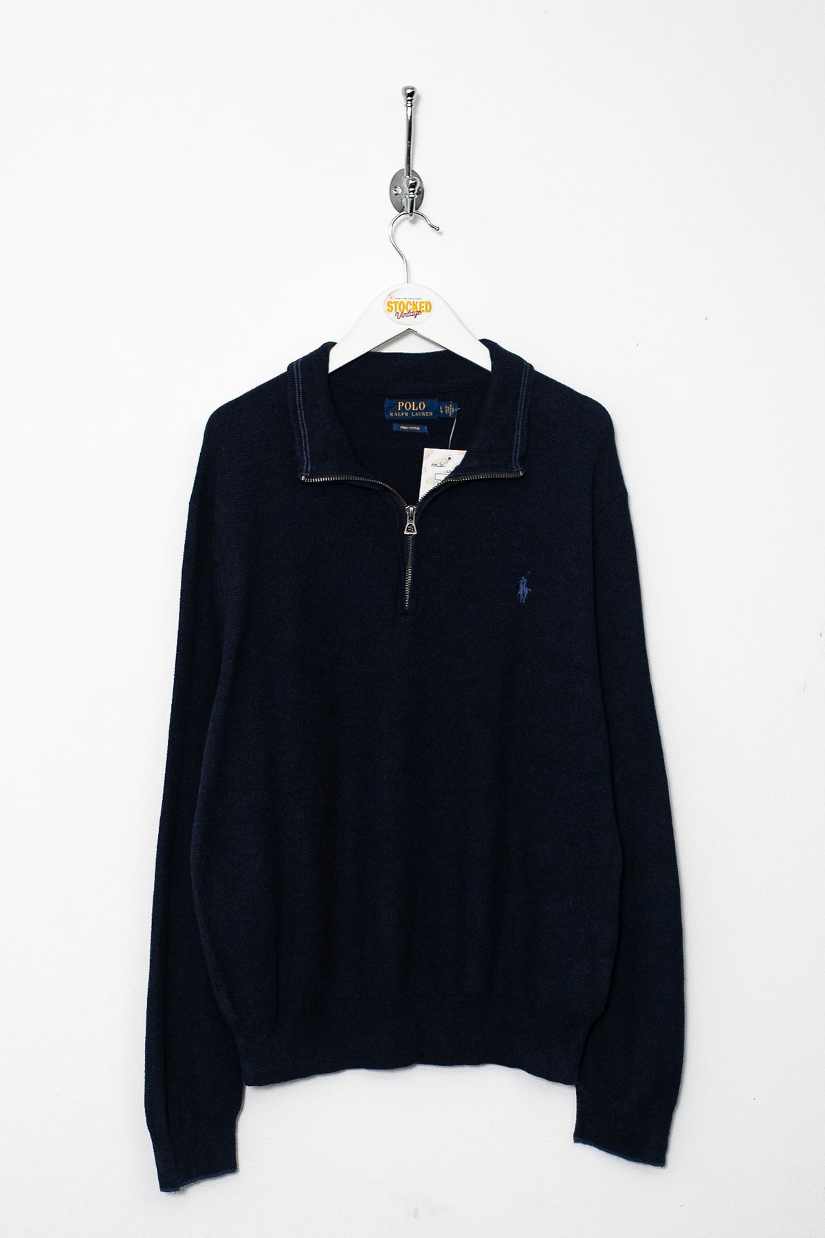 Ralph Lauren 1/4 Zip Knit Jumper (M)