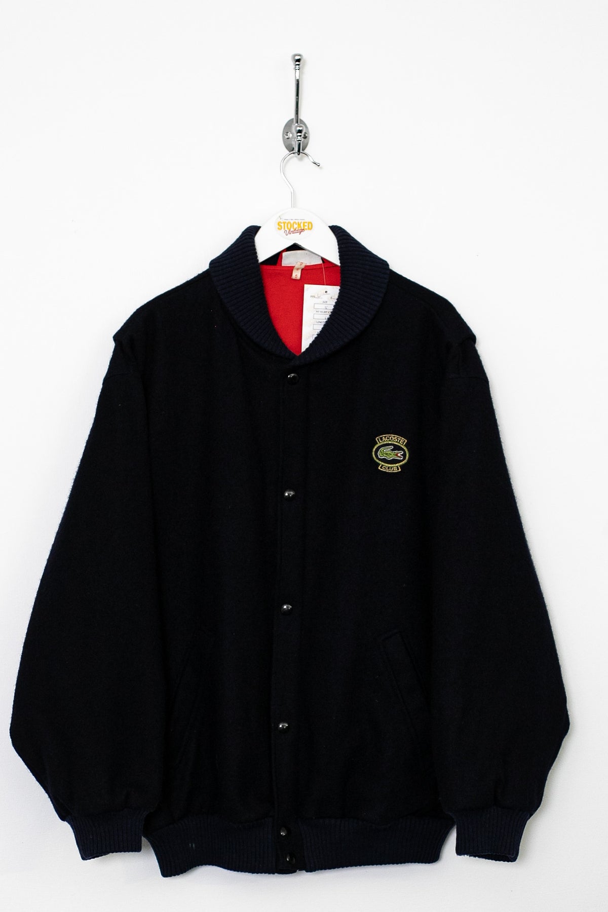 90s Lacoste Wool Bomber Jacket (L)
