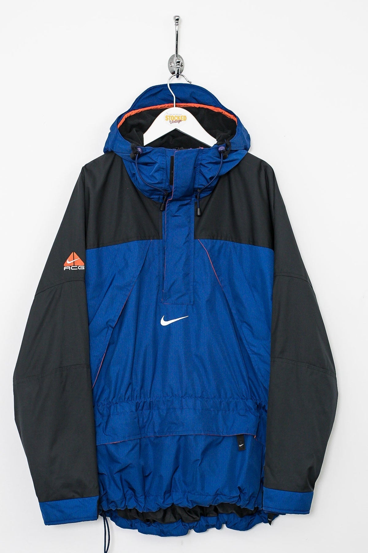 00s Nike ACG 1/4 Zip Fleece Lined Coat (M)