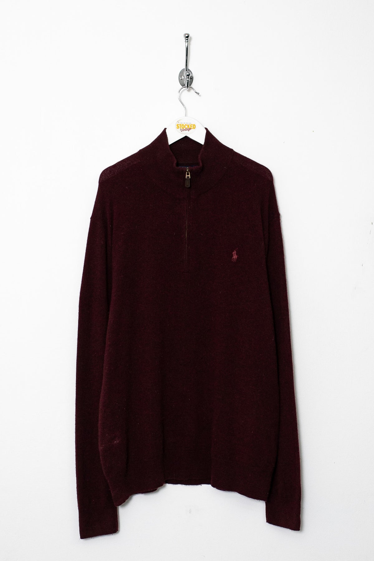 Ralph Lauren 1/4 Zip Knit Jumper (XL)