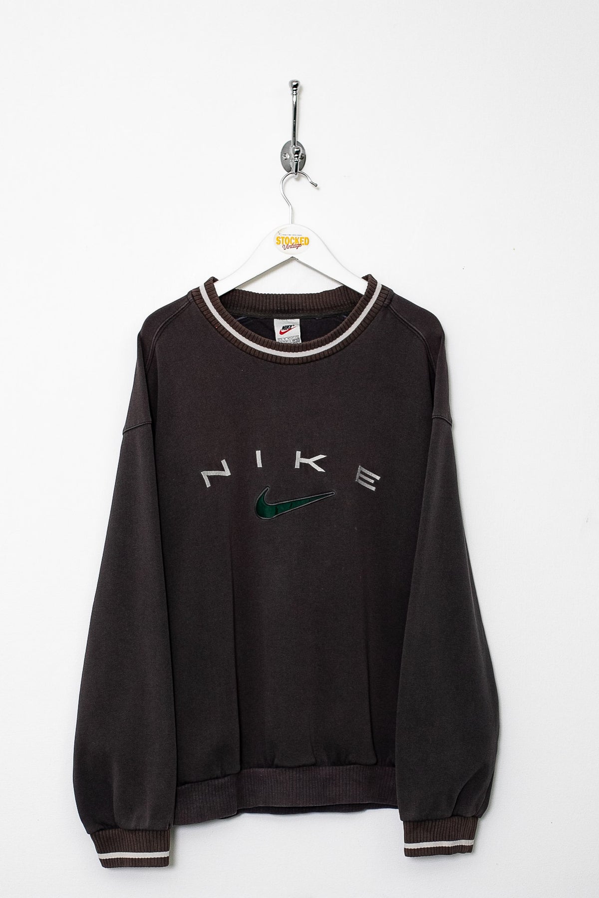 90s Brown Nike Sweatshirt (M)