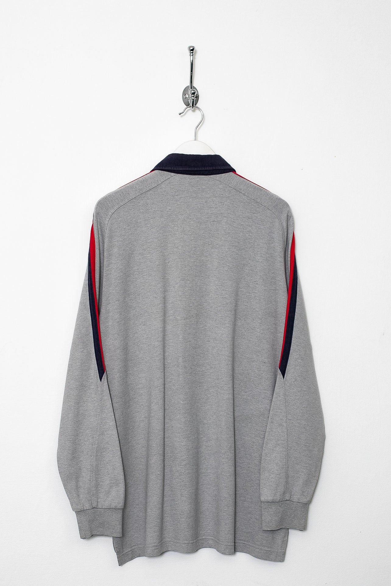 00s Umbro England Long Sleeve Polo Shirt (L) – Stocked Vintage