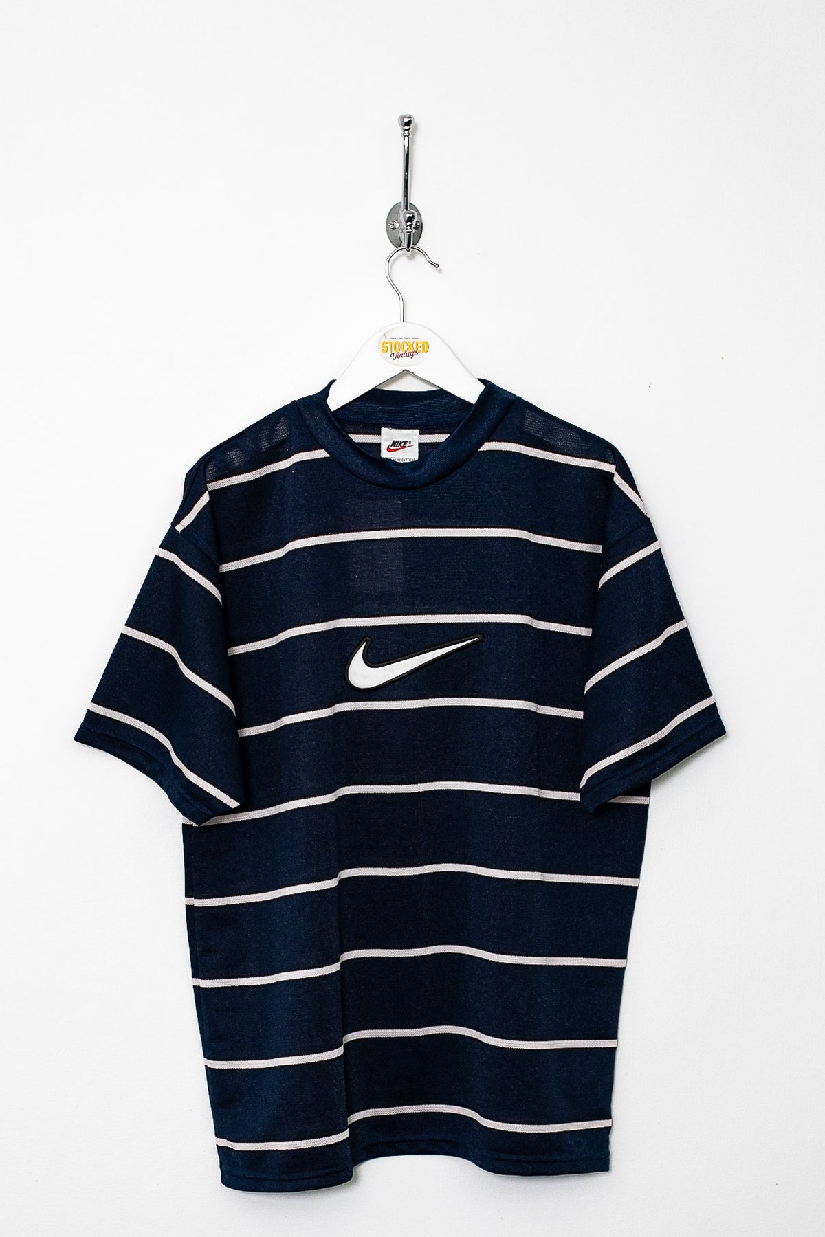 90s Nike Striped Tee (M)