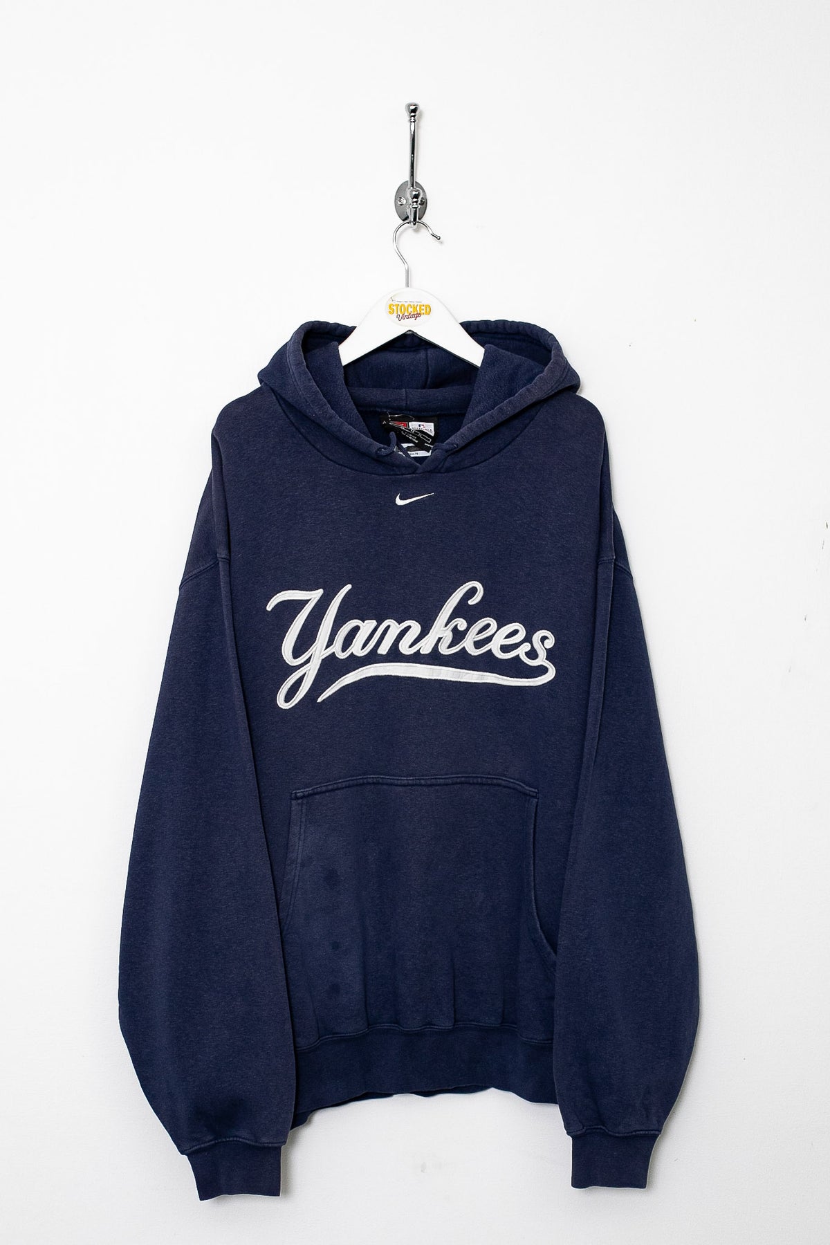 00s Nike MLB NY Yankees Centre Swoosh Hoodie (XL)