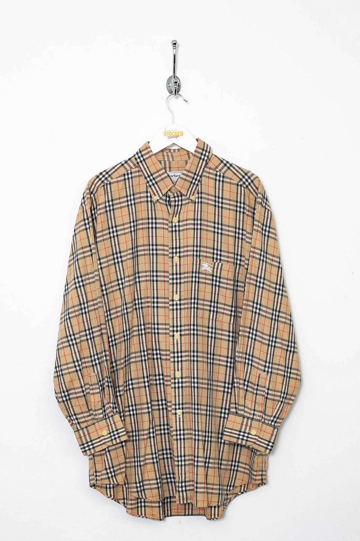 90s Burberry Nova Check Shirt (L)