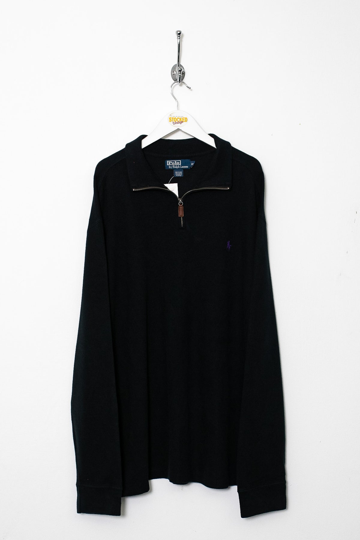 00s Ralph Lauren 1/4 Zip Sweatshirt (XL)