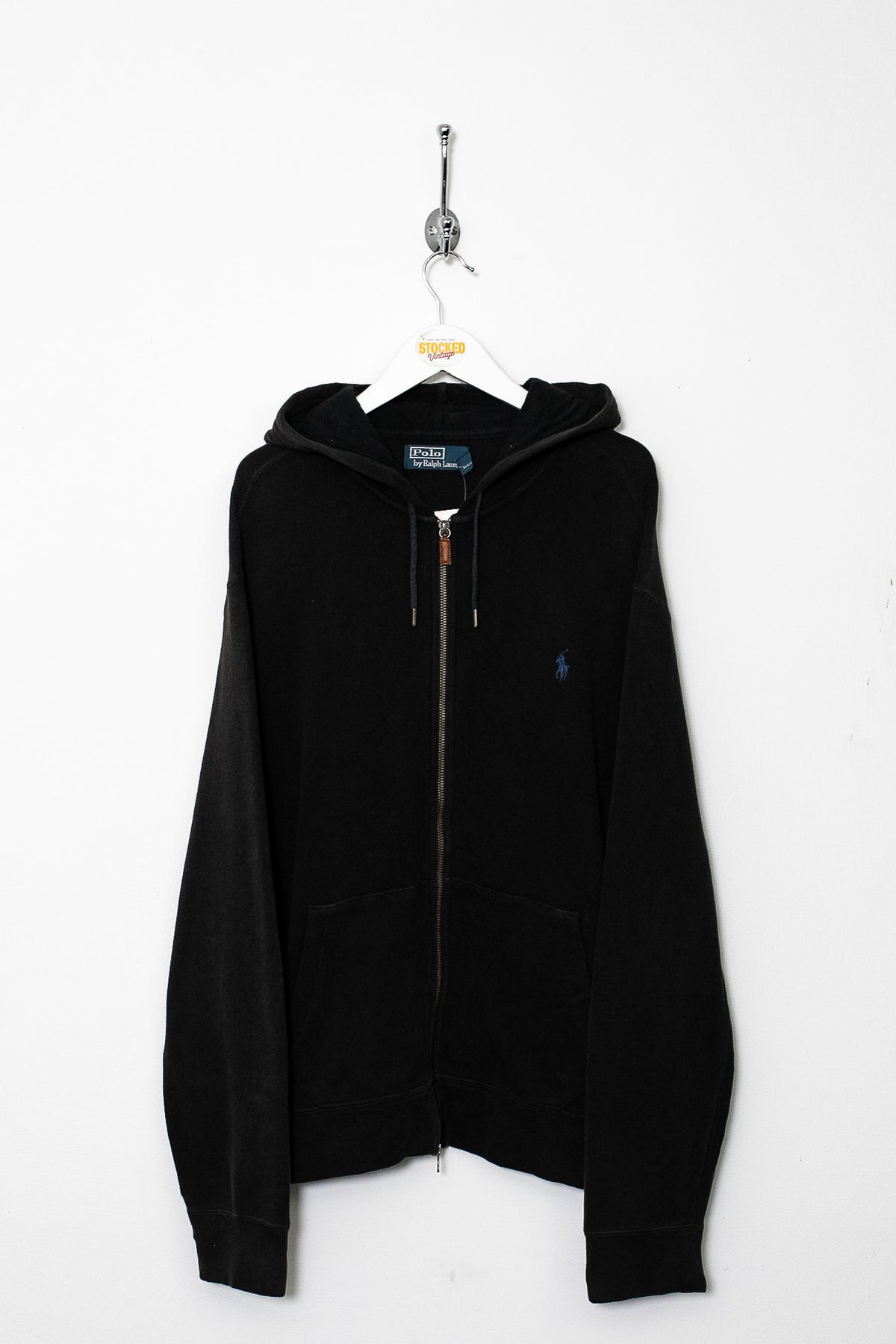 00s Ralph Lauren Zipped Hoodie (L)