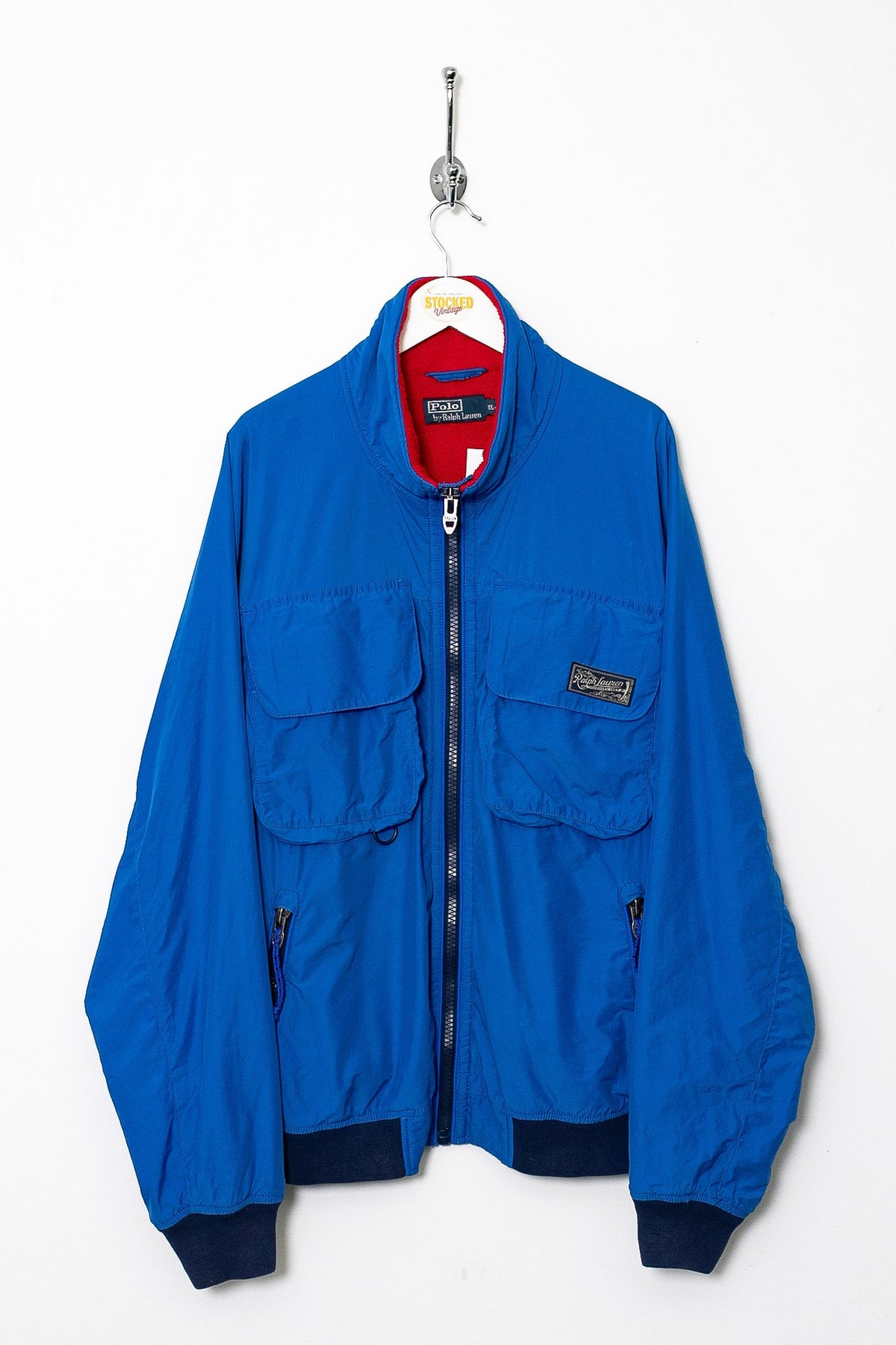 90s Ralph Lauren Fleece Lined Jacket (L)