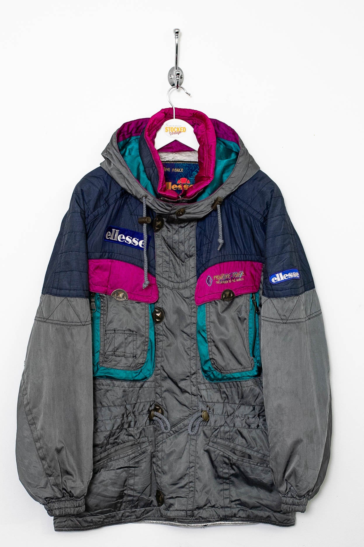 90s Ellesse Ski Jacket L Stocked Vintage